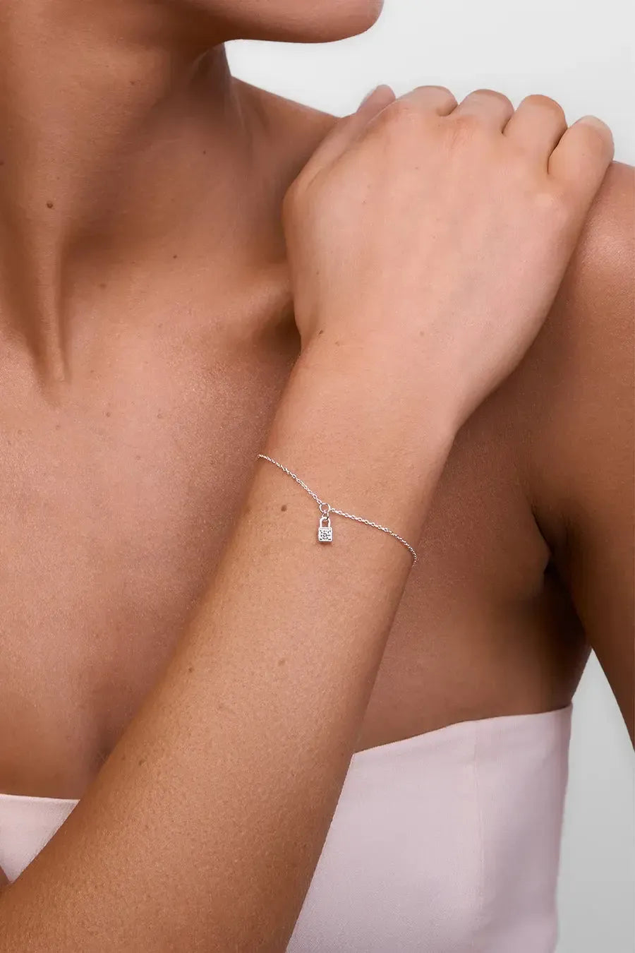 Penny Silver Locket Bracelet-Jewellery-Liberte-The Bay Room
