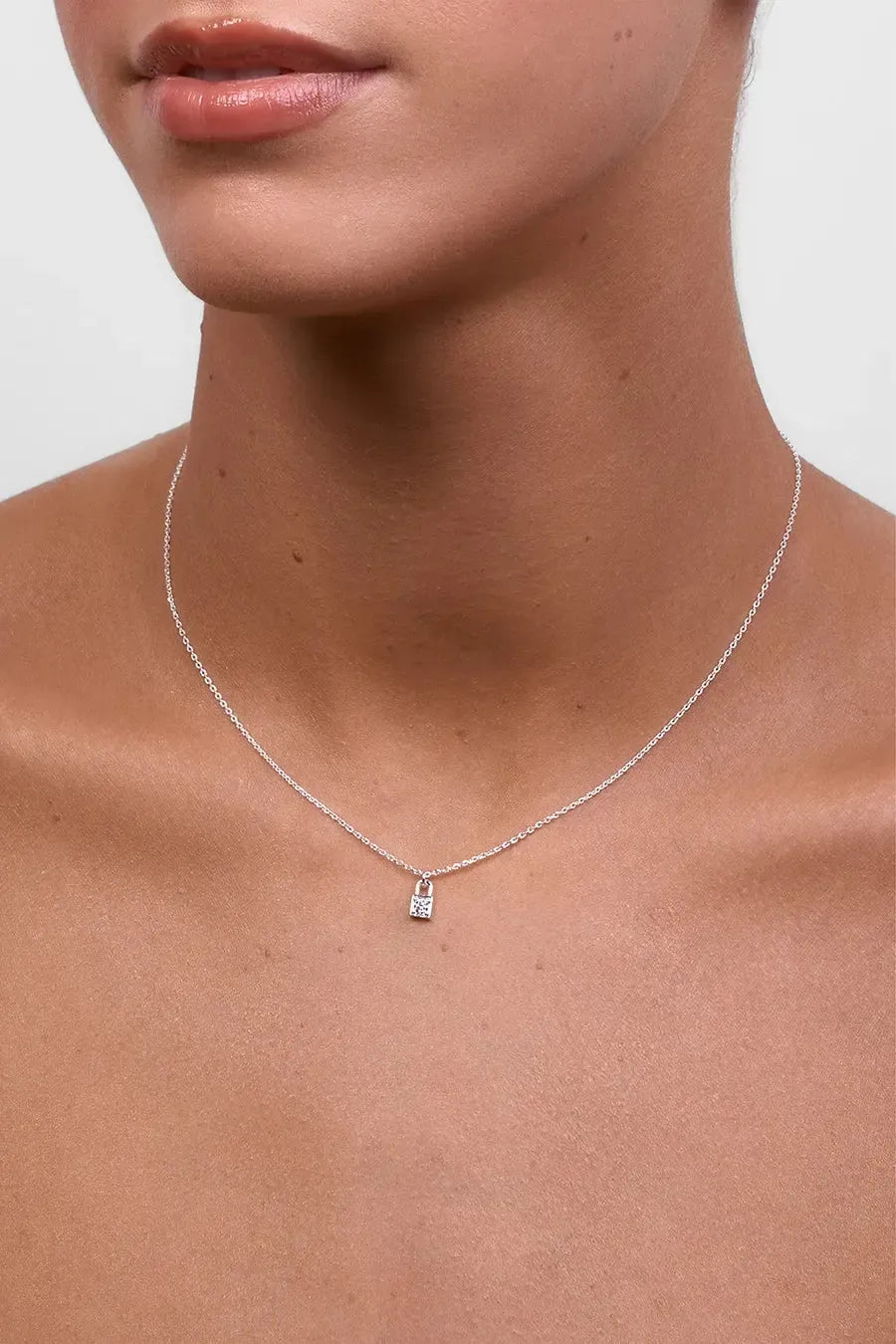 Penny Silver Locket Necklace-Jewellery-Liberte-The Bay Room