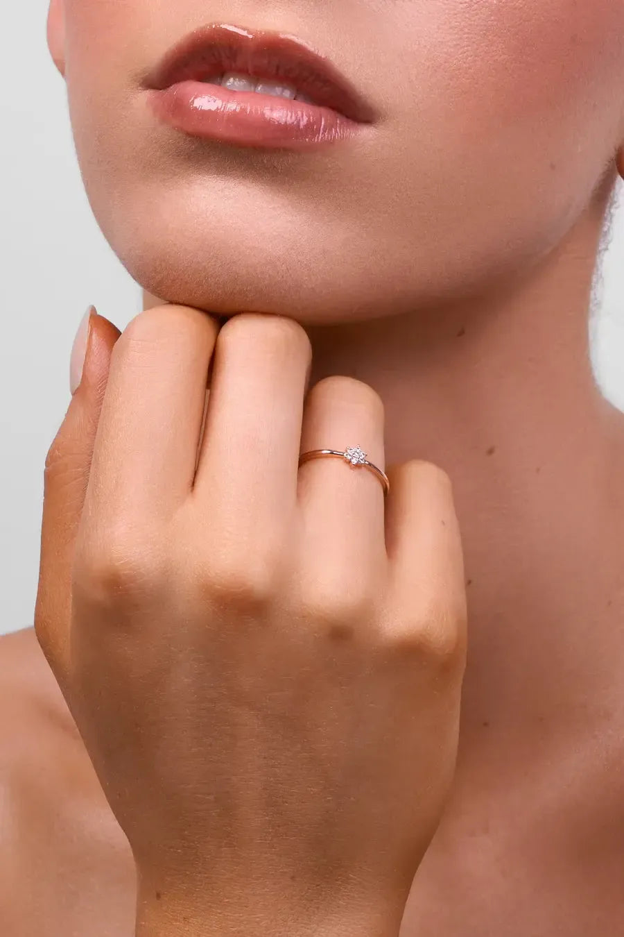 Petal Rose Gold Ring-Jewellery-Liberte-The Bay Room