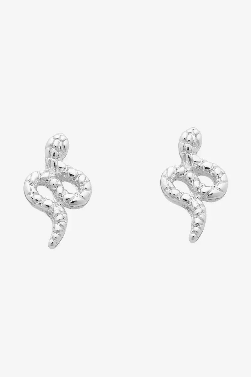 Petite Boa Silver Earring-Jewellery-Liberte-The Bay Room