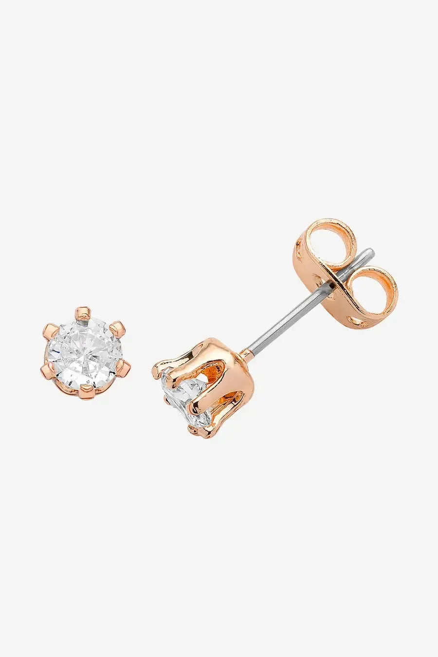 Petite Tinkerbell Rose Gold Stud-Jewellery-Liberte-The Bay Room