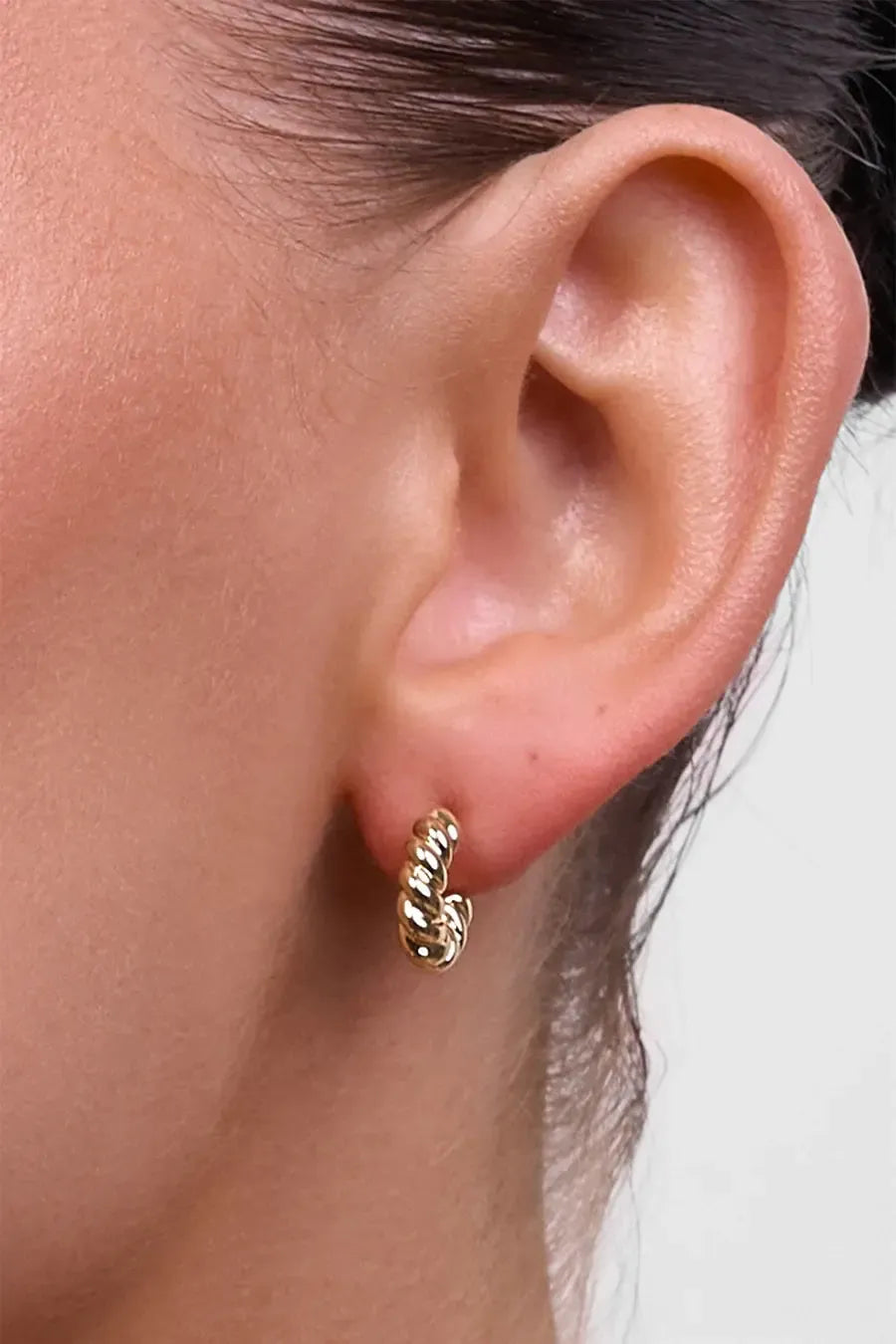 Phoebe Gold Rope Earring-Jewellery-Liberte-The Bay Room