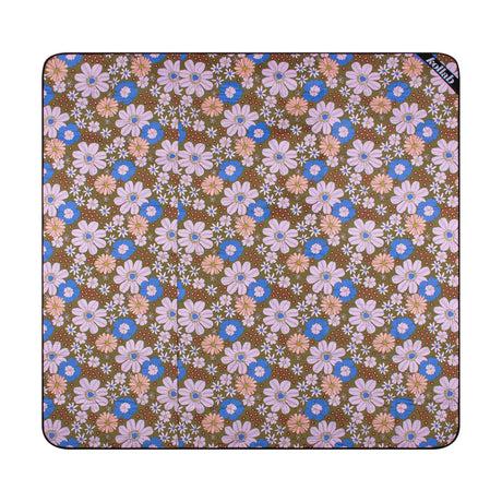 Picnic Mat Blue Flowers-Travel & Outdoors-Kollab-The Bay Room