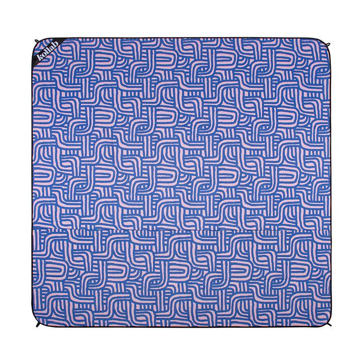 Picnic Mat Twisted-Travel & Outdoors-Kollab-The Bay Room