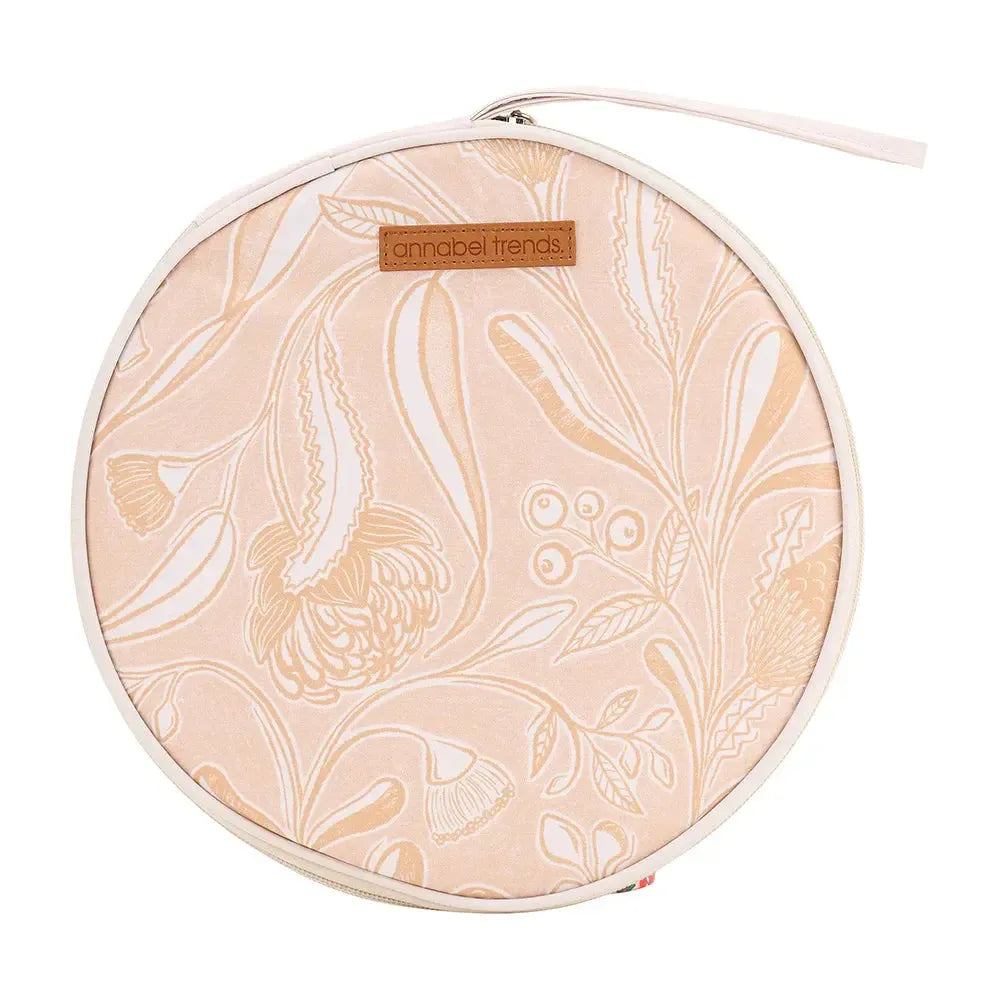 Picnic Round Plate Set - Trailing Natives Tan-Travel & Outdoors-Annabel Trends-The Bay Room