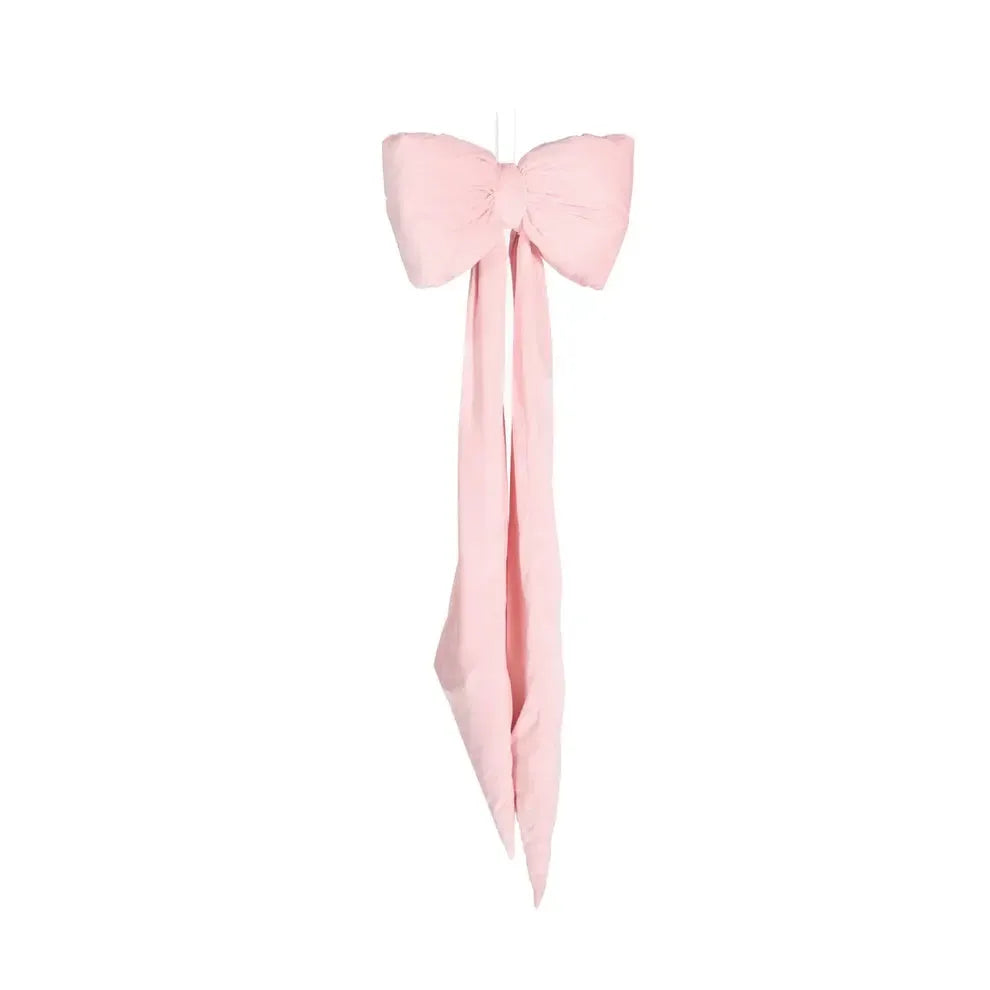 Pink Elongated Bow-Christmas-Holly & Ivy-The Bay Room