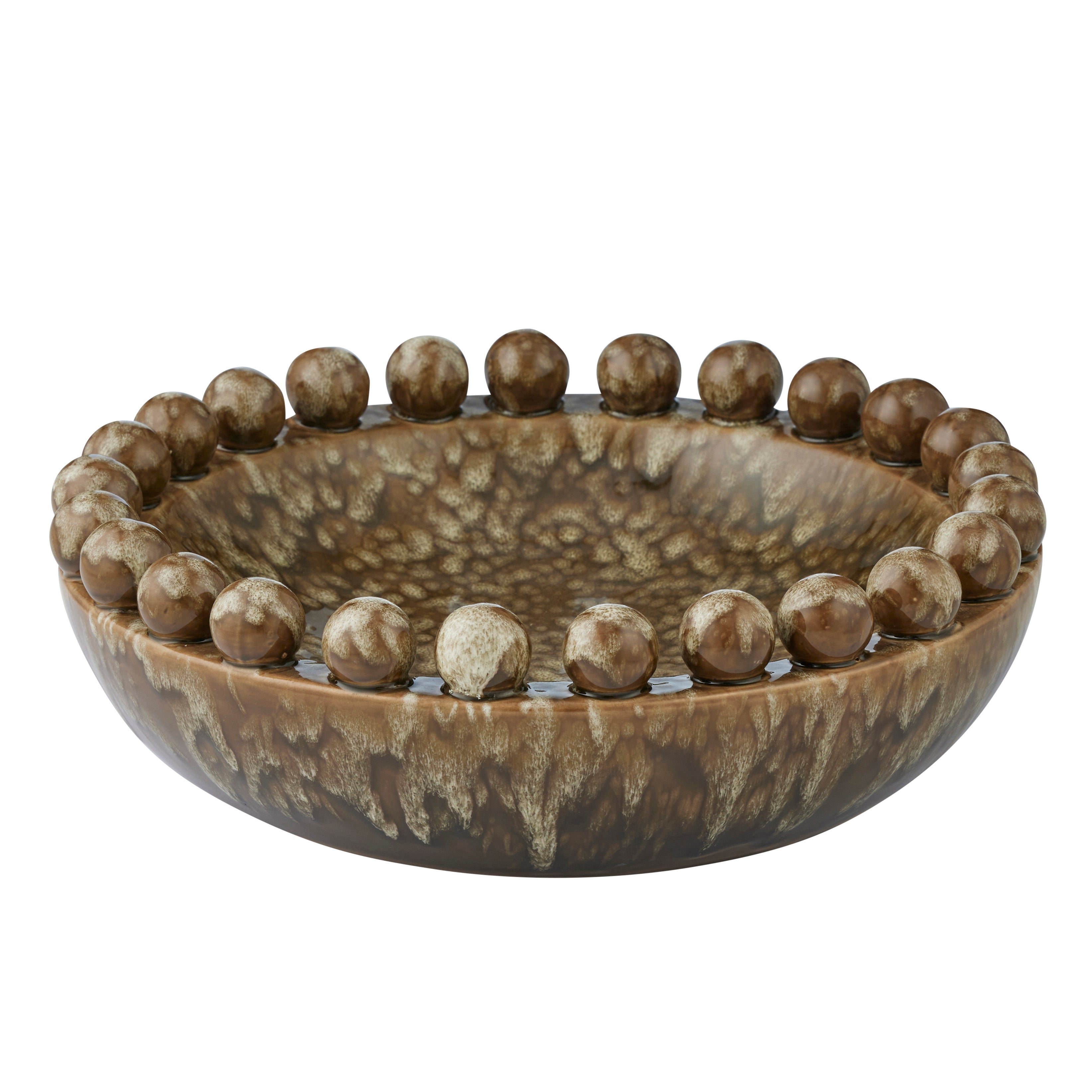Pip Ceramic Bowl 31x10cm Olive-Decor Items-Coast To Coast Home-The Bay Room