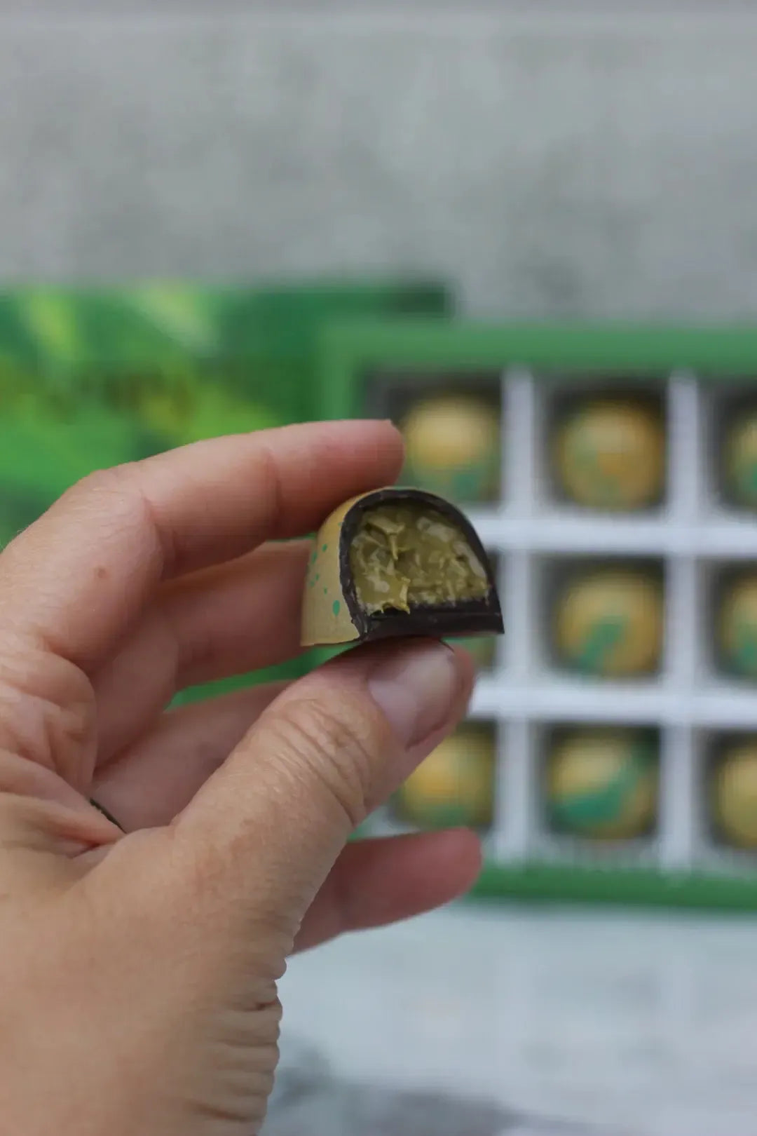 Pistachio Knafeh Bonbons-Gourmet Food & Drink-Fruney-The Bay Room