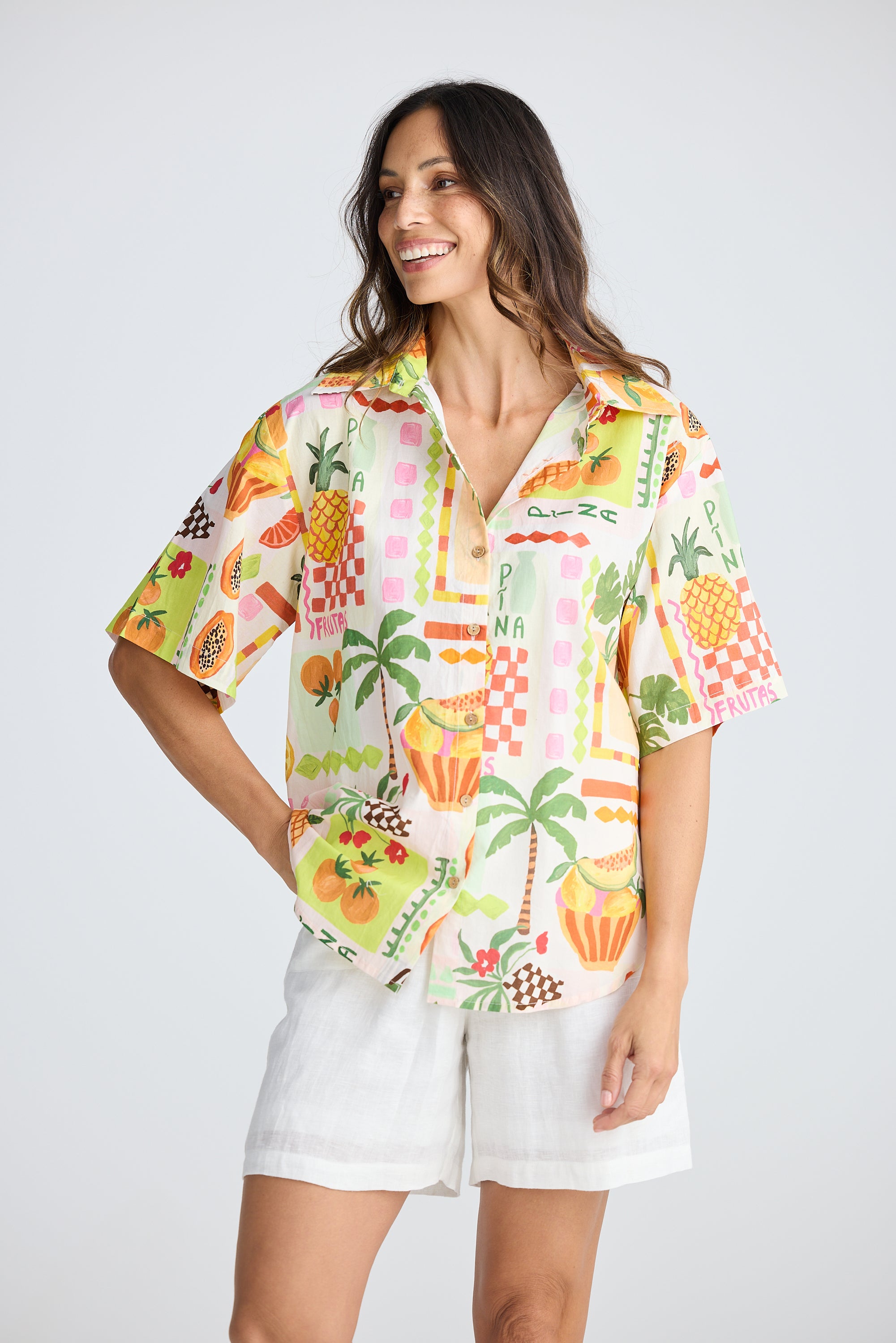 Playa Shirt - Tropical Fiesta-Tops-Holiday-The Bay Room
