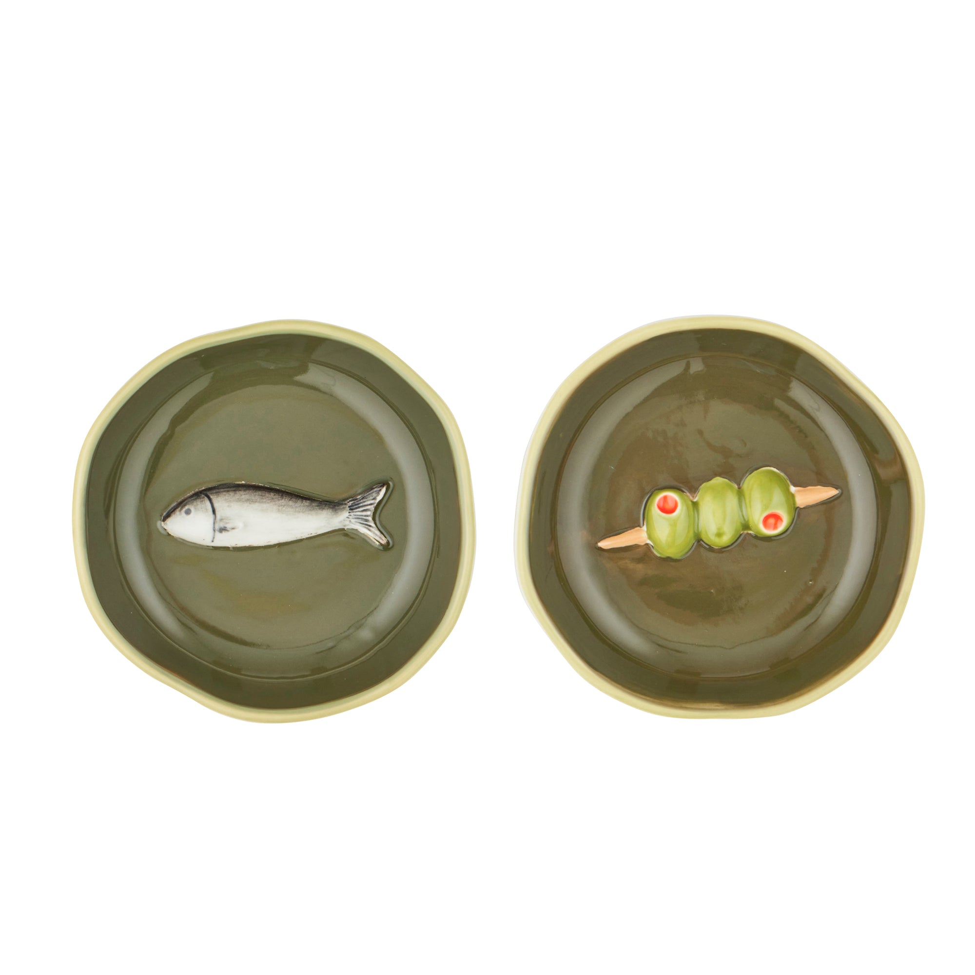 Porto Ceramic Dish 10x2.5cm-Dining & Entertaining-Coast To Coast Home-The Bay Room