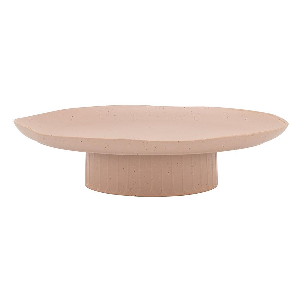 Portsea Footed Cake Stand 32cm Blush-Dining & Entertaining-Ecology-The Bay Room