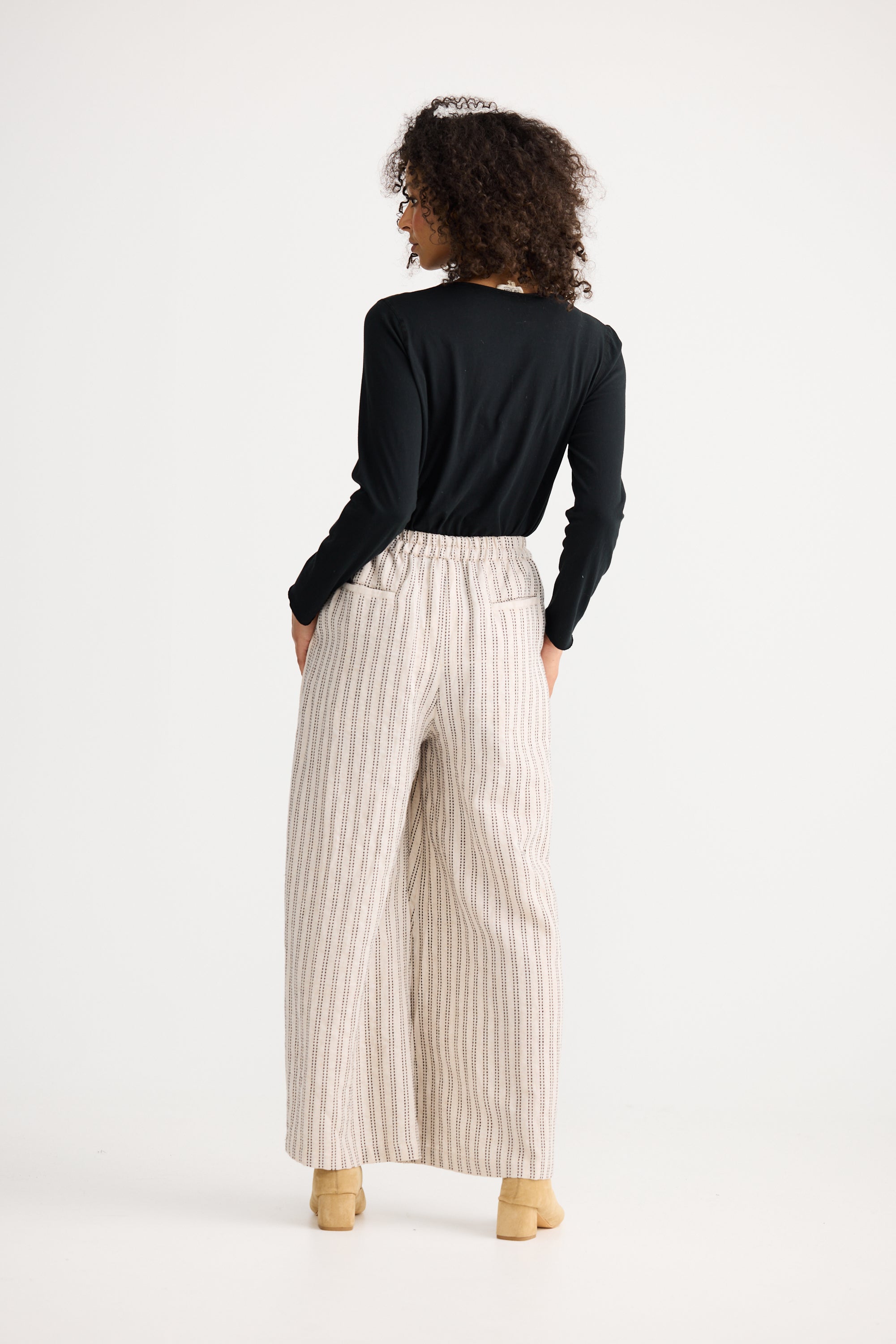 Positano Pant - Natural Stitch-Pants-The Shanty Corporation-The Bay Room