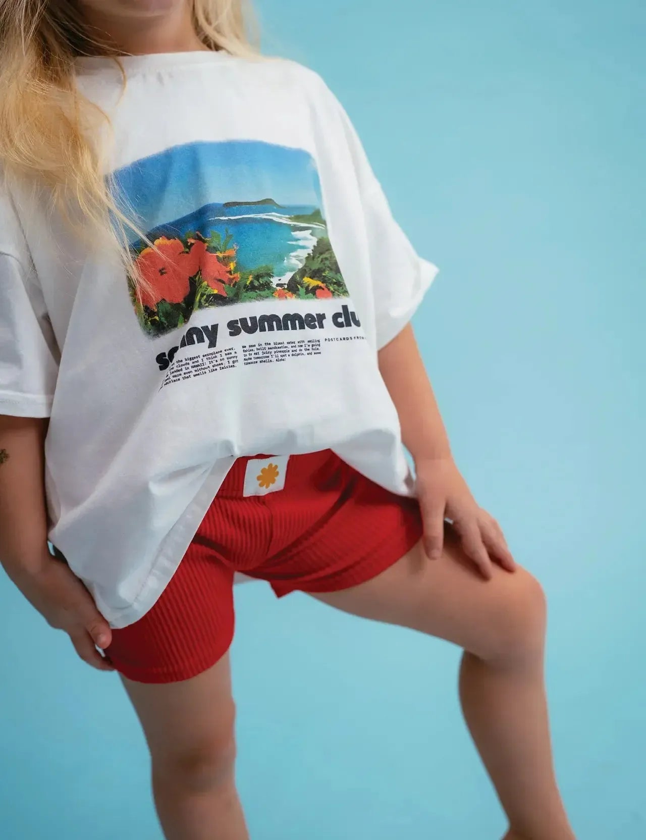Postcards Tee-Clothing & Accessories-Sonny Label-The Bay Room