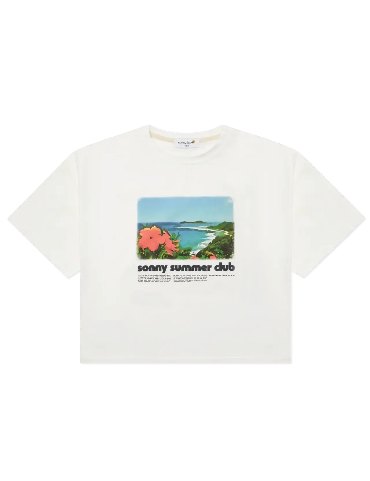 Postcards Tee-Clothing & Accessories-Sonny Label-The Bay Room