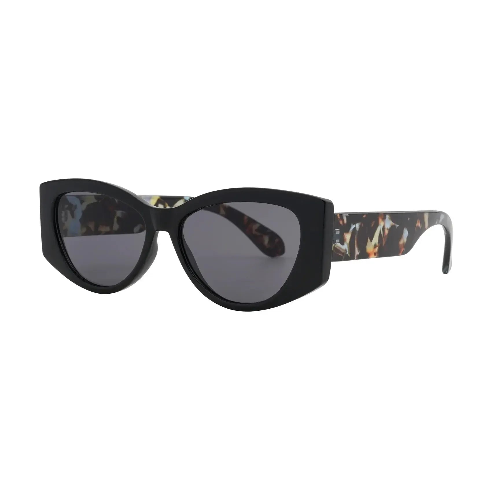 Priscilla Sunglasses - Black-Headwear & Sunglasses-Captivated Soul-The Bay Room