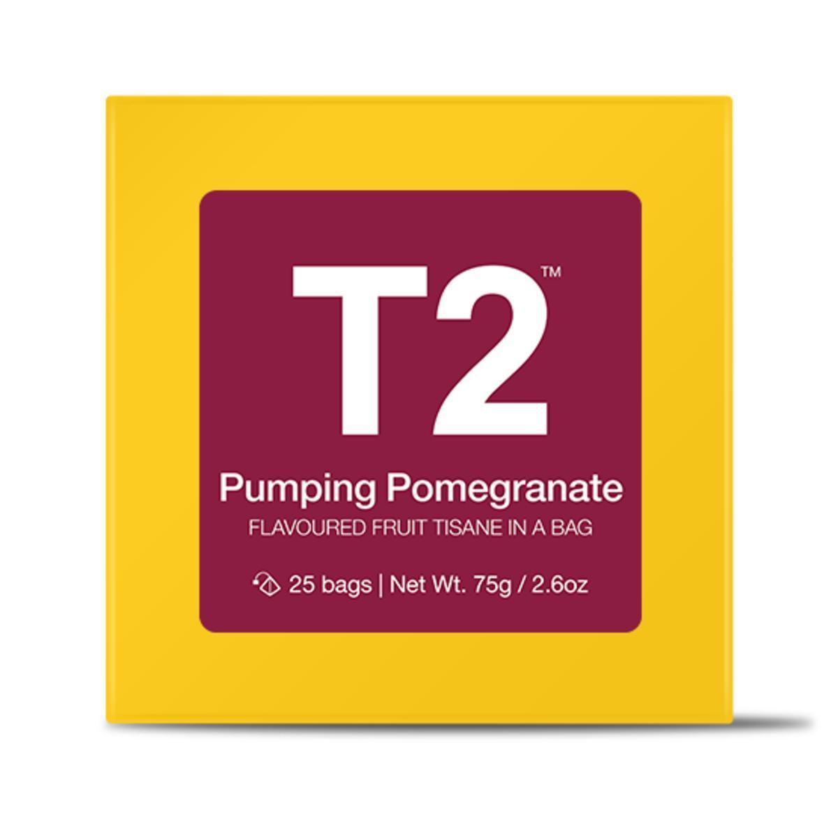 Pumping Pomegranate Tea Bag Cube 25 pack-T2-The Bay Room