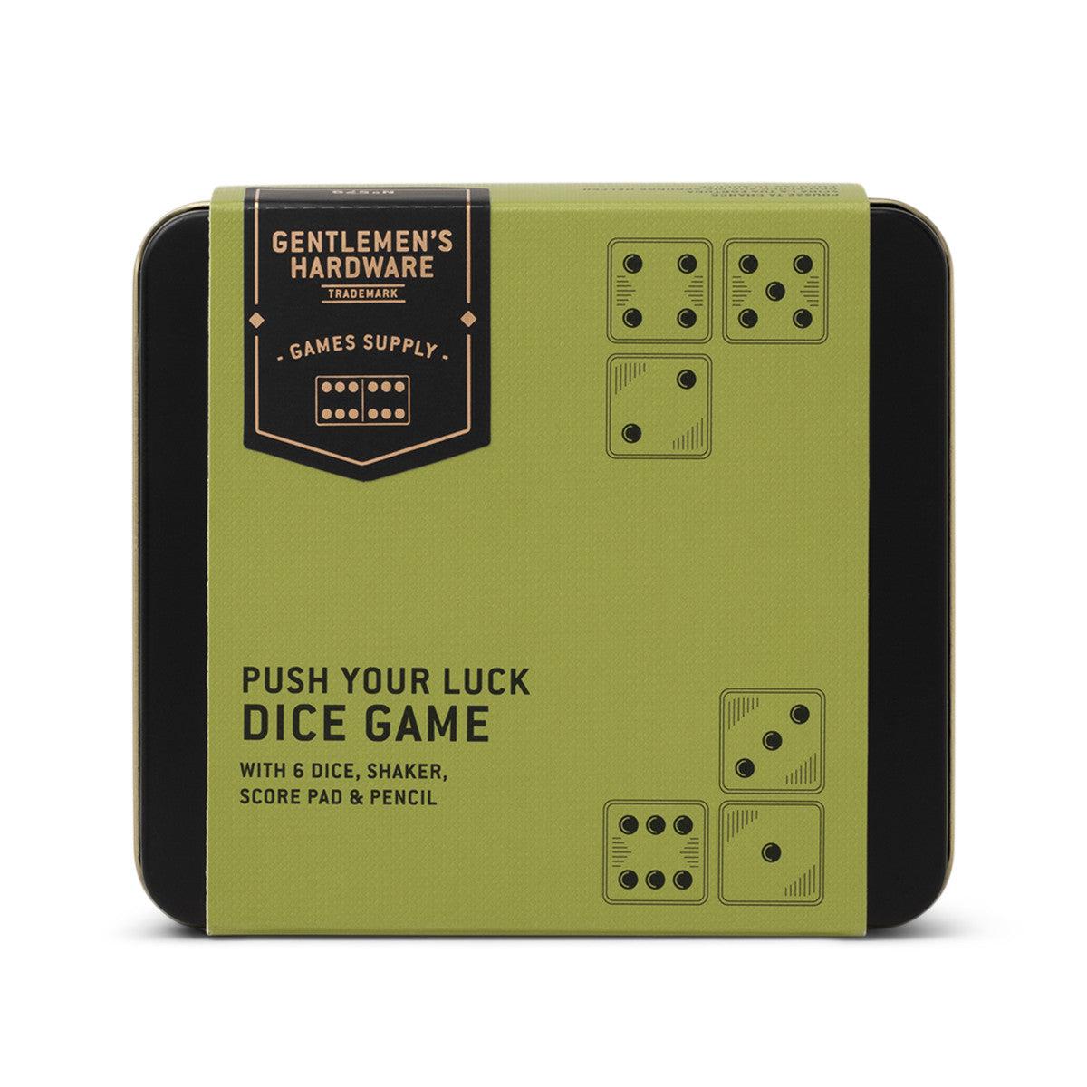 Push your Luck Dice Game-Gentlemen's Hardware-Gentlemen's Hardware-The Bay Room