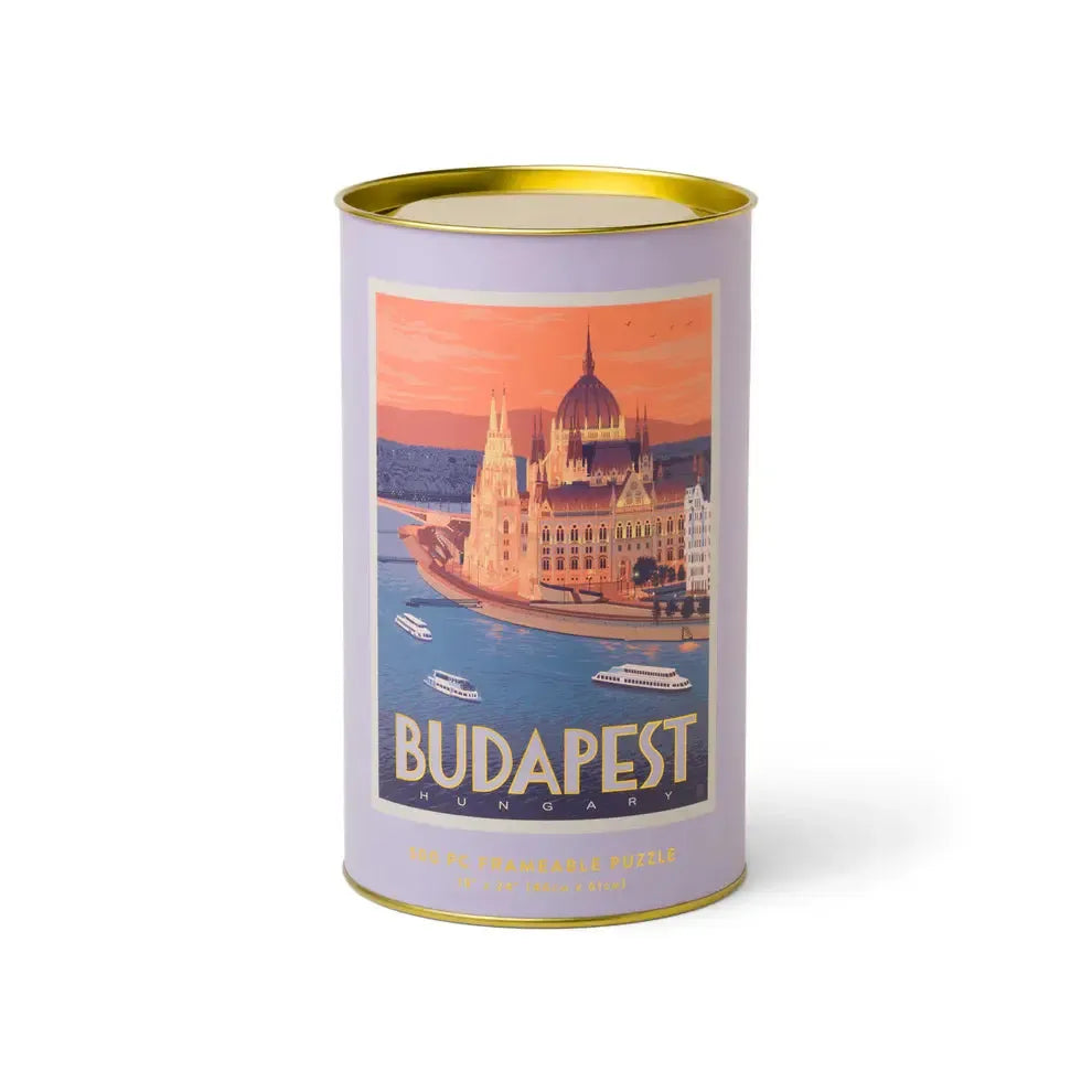 Puzzle in a Tube 500 Piece - Budapest-Eat & Drink-Designworks Collective-The Bay Room