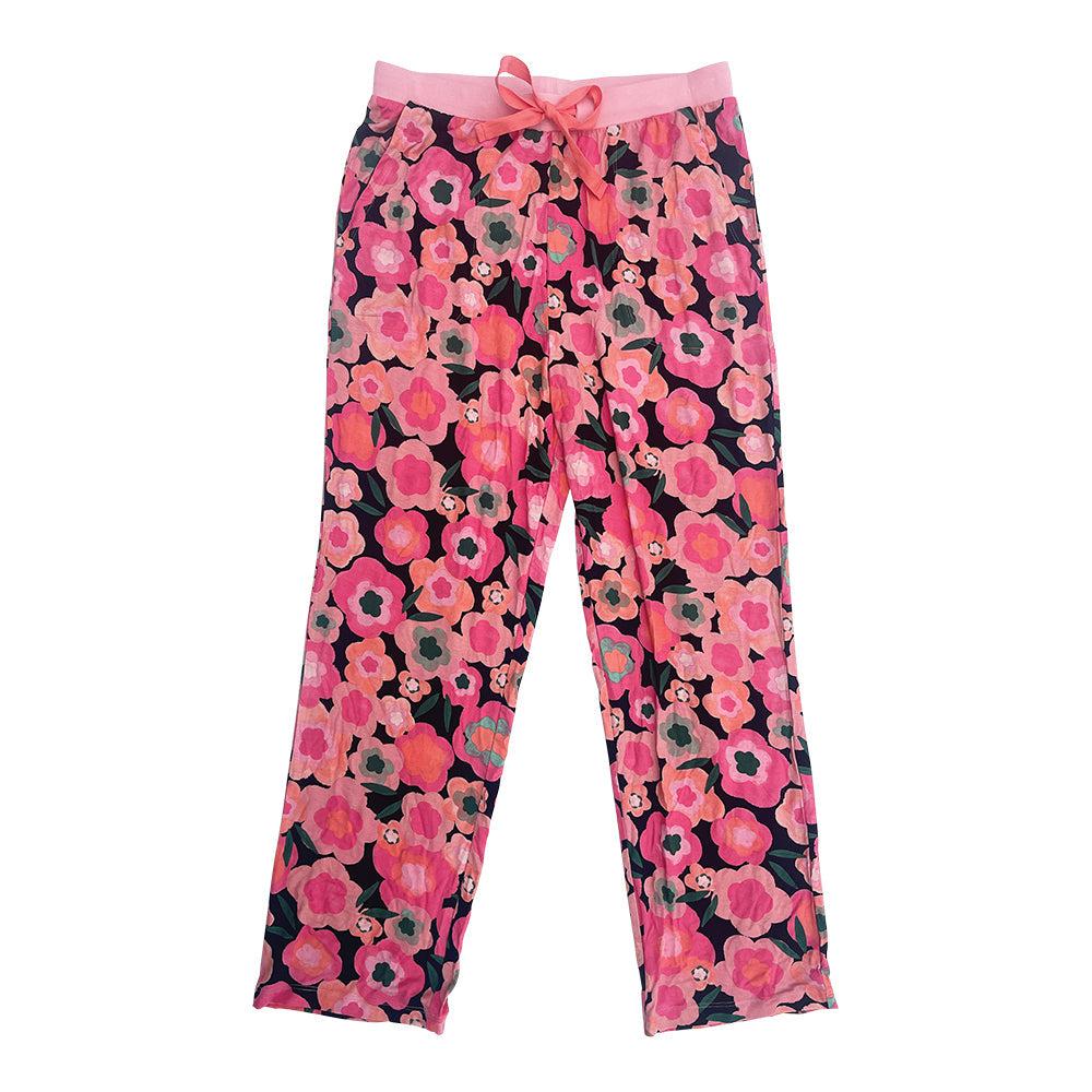 Pyjama Pants - Midnight Bloom-Sleepwear & Robes-Annabel Trends-The Bay Room