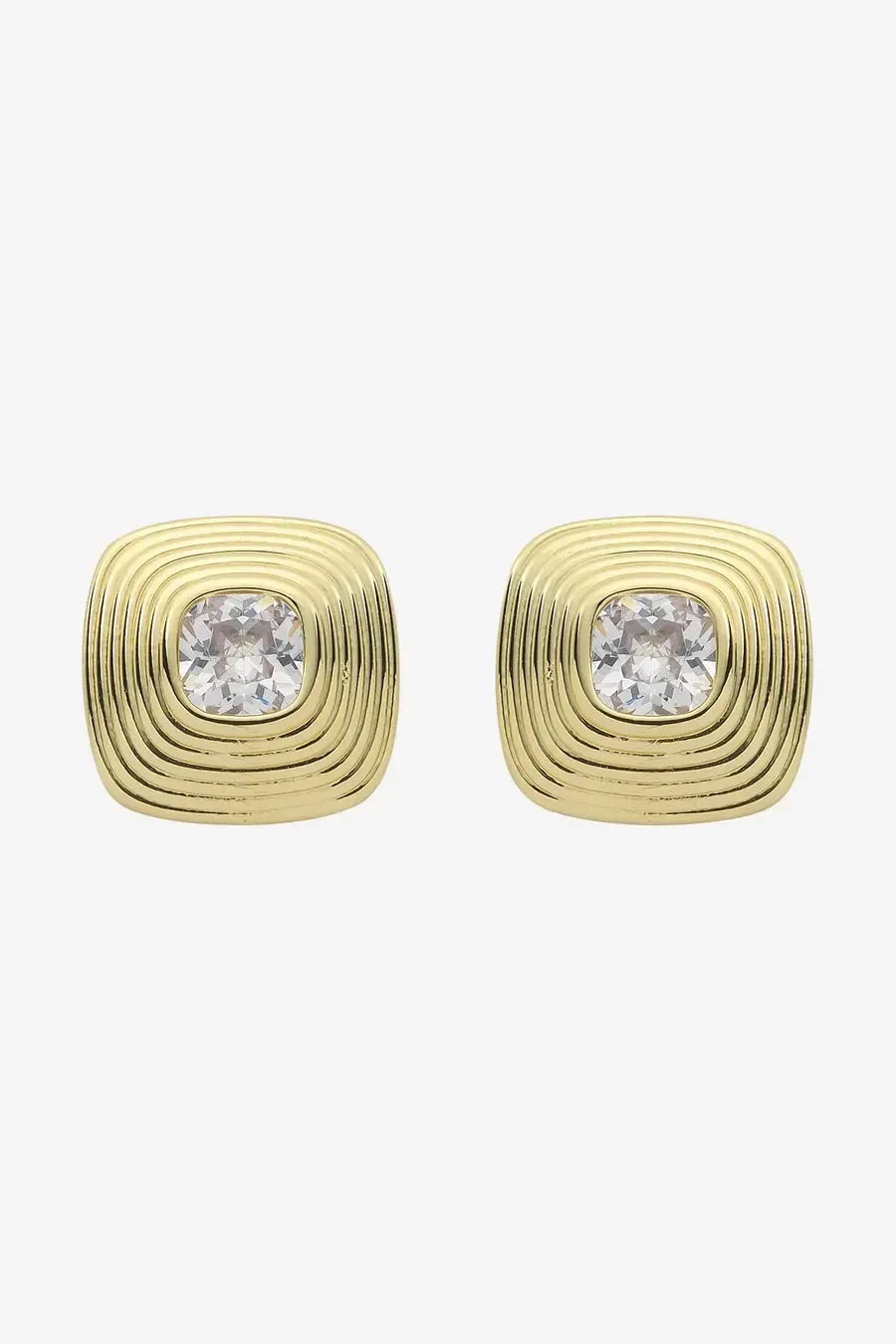 Queen Gold Earring-Jewellery-Liberte-The Bay Room