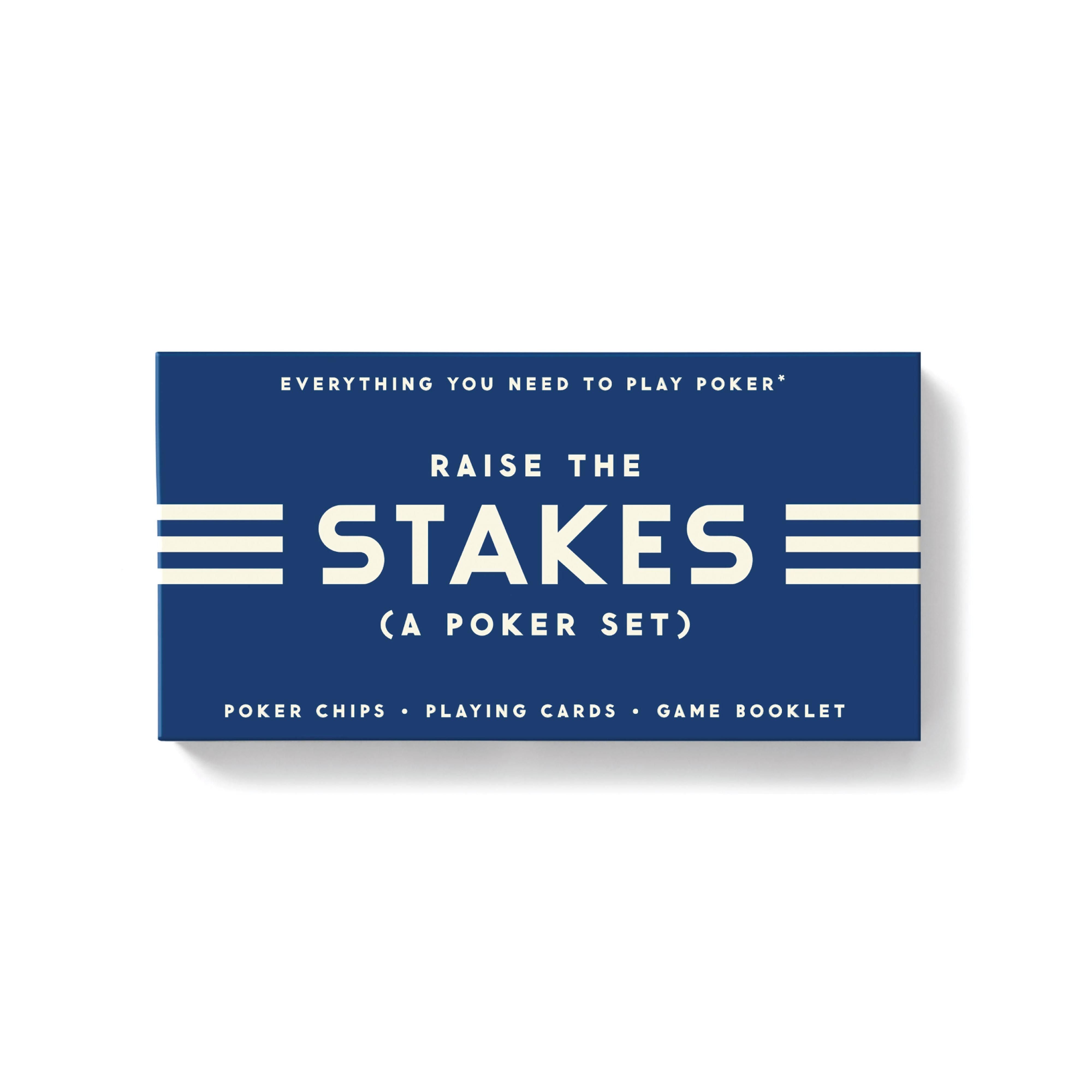 Raise The Stakes Poker Game Set-Fun & Games-Brass Monkey-The Bay Room