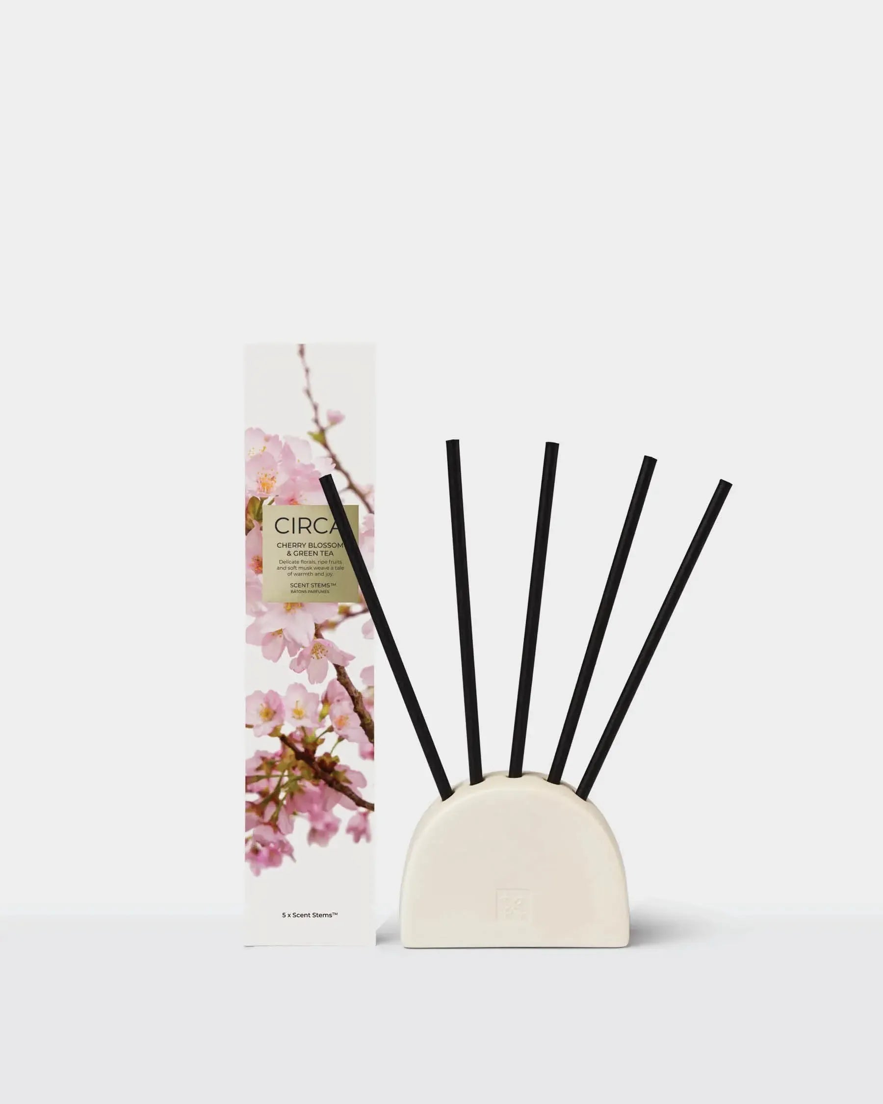 Replacement Scent Stems - Mother's Day - Cherry Blossom & Green Tea-Circa-The Bay Room