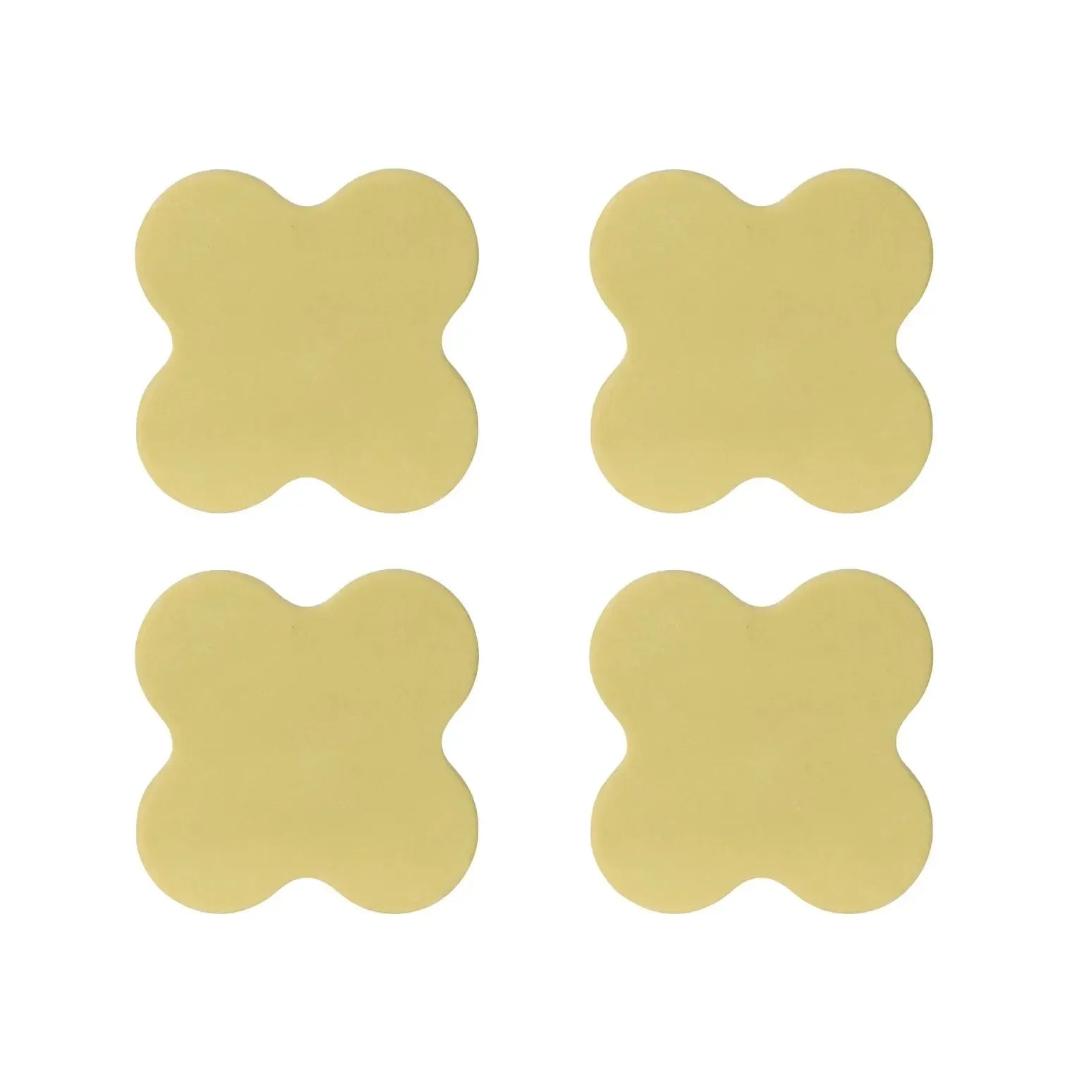 Resin Bubble Coasters Set of 4 12x12x1cm Lime-Dining & Entertaining-Emporium-The Bay Room