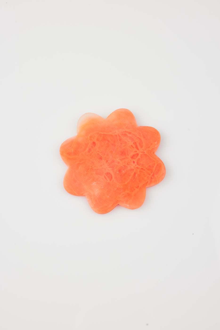 Resin Coasters Set 4 - Orange-Dining & Entertaining-Holiday-The Bay Room