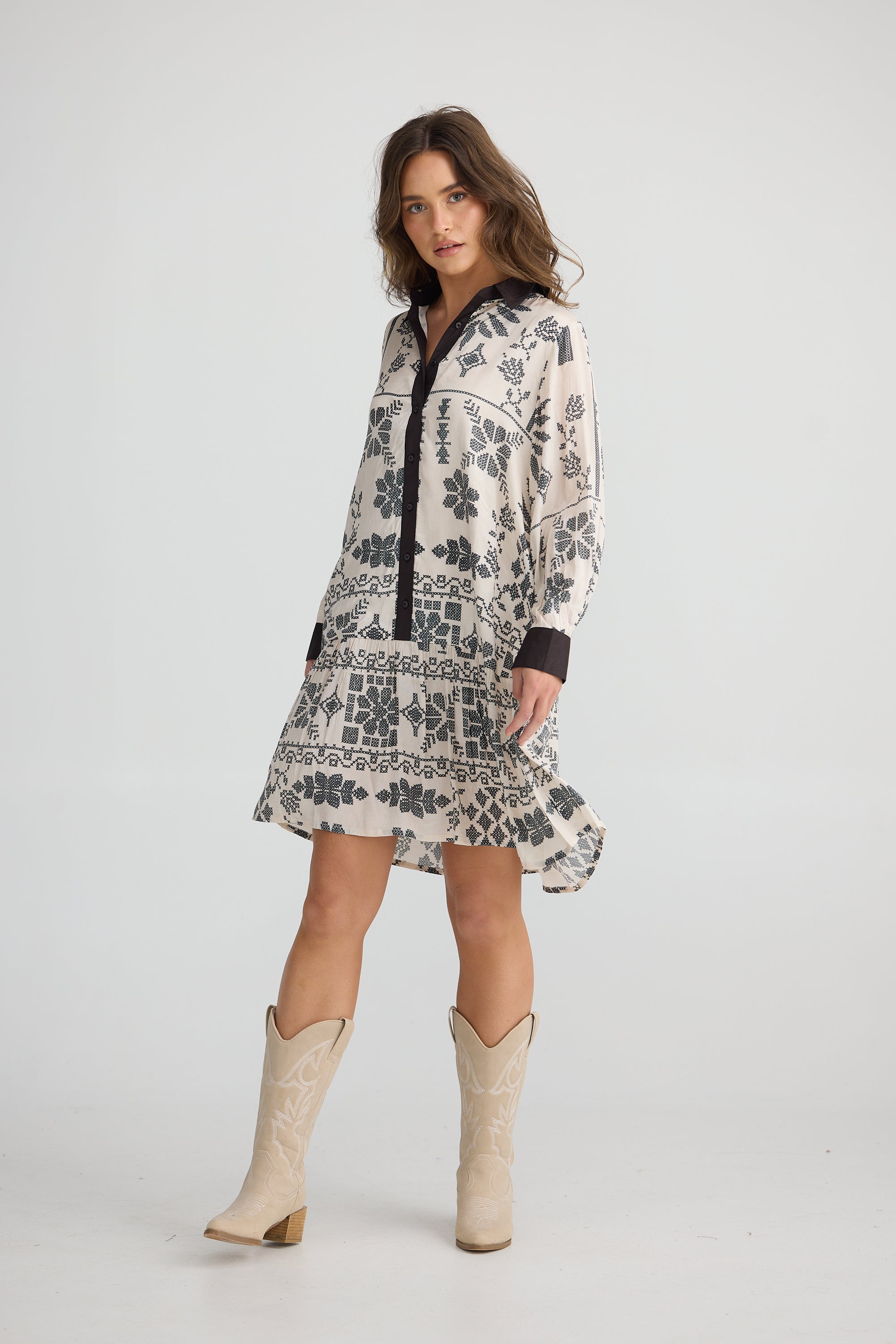 Rio Dress - Cross Stitch-Dresses-Talisman-The Bay Room
