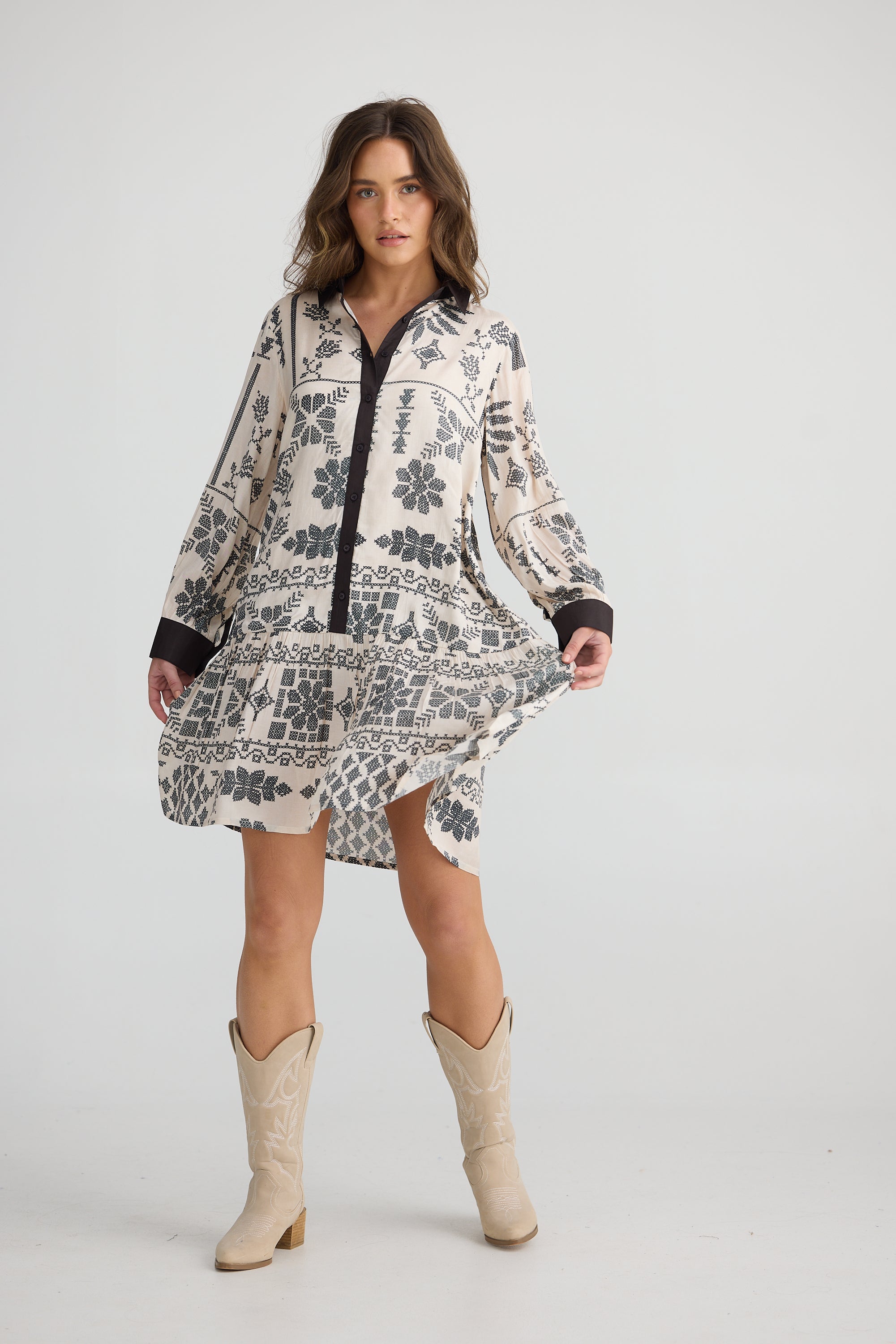 Rio Dress - Cross Stitch-Dresses-Talisman-The Bay Room