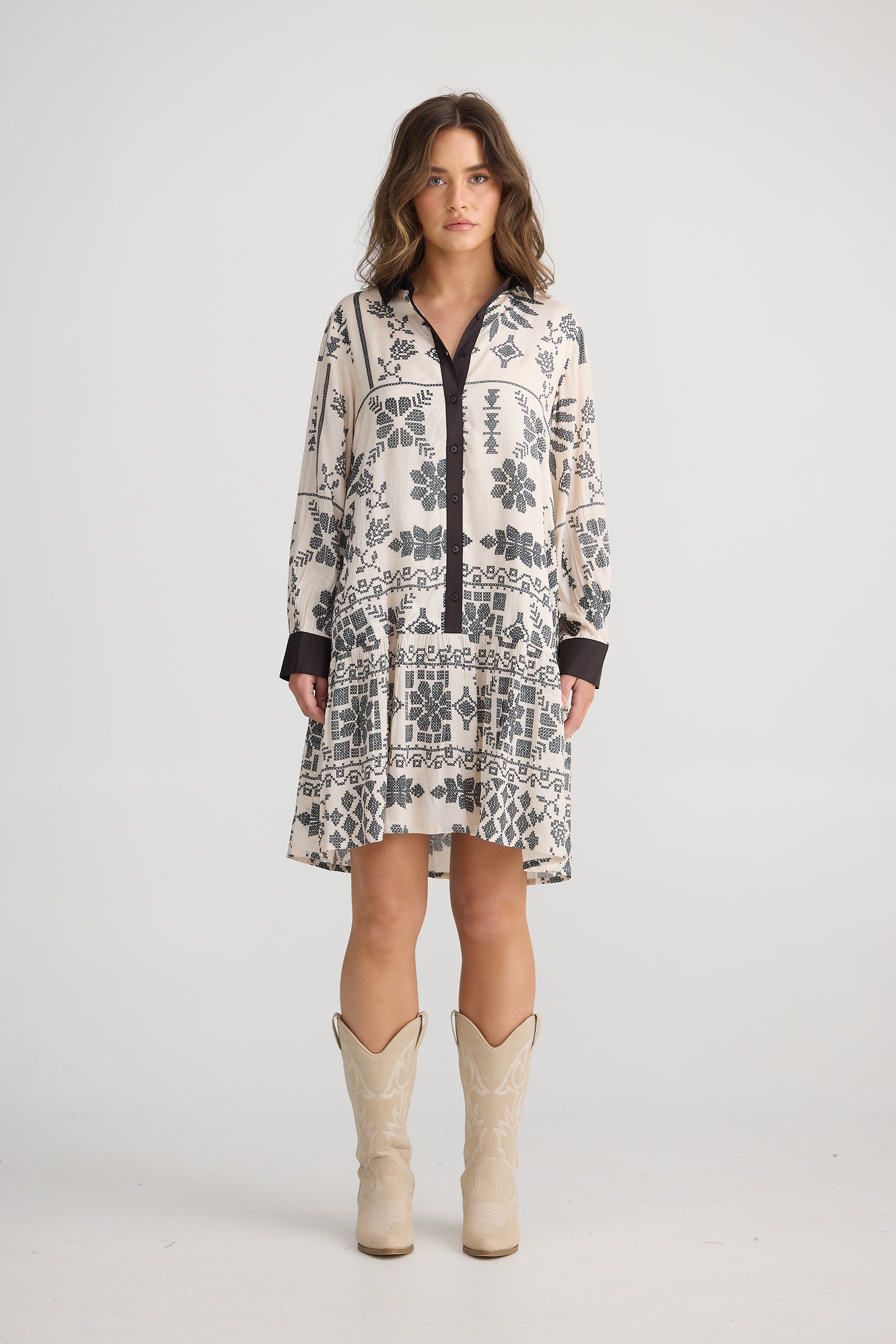 Rio Dress - Cross Stitch-Dresses-Talisman-The Bay Room