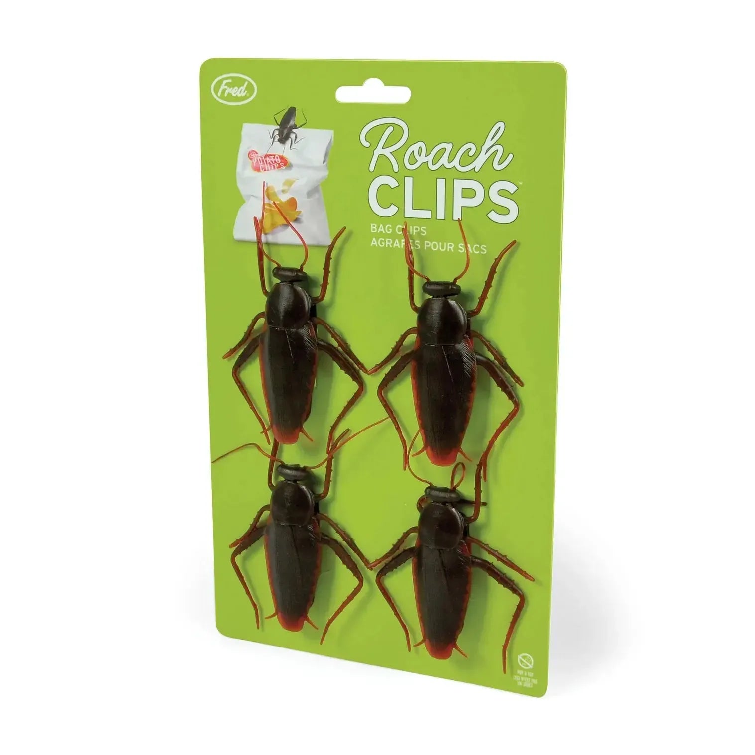 Roach Clips - Food Bag Clips - Set of 4-Fred-The Bay Room