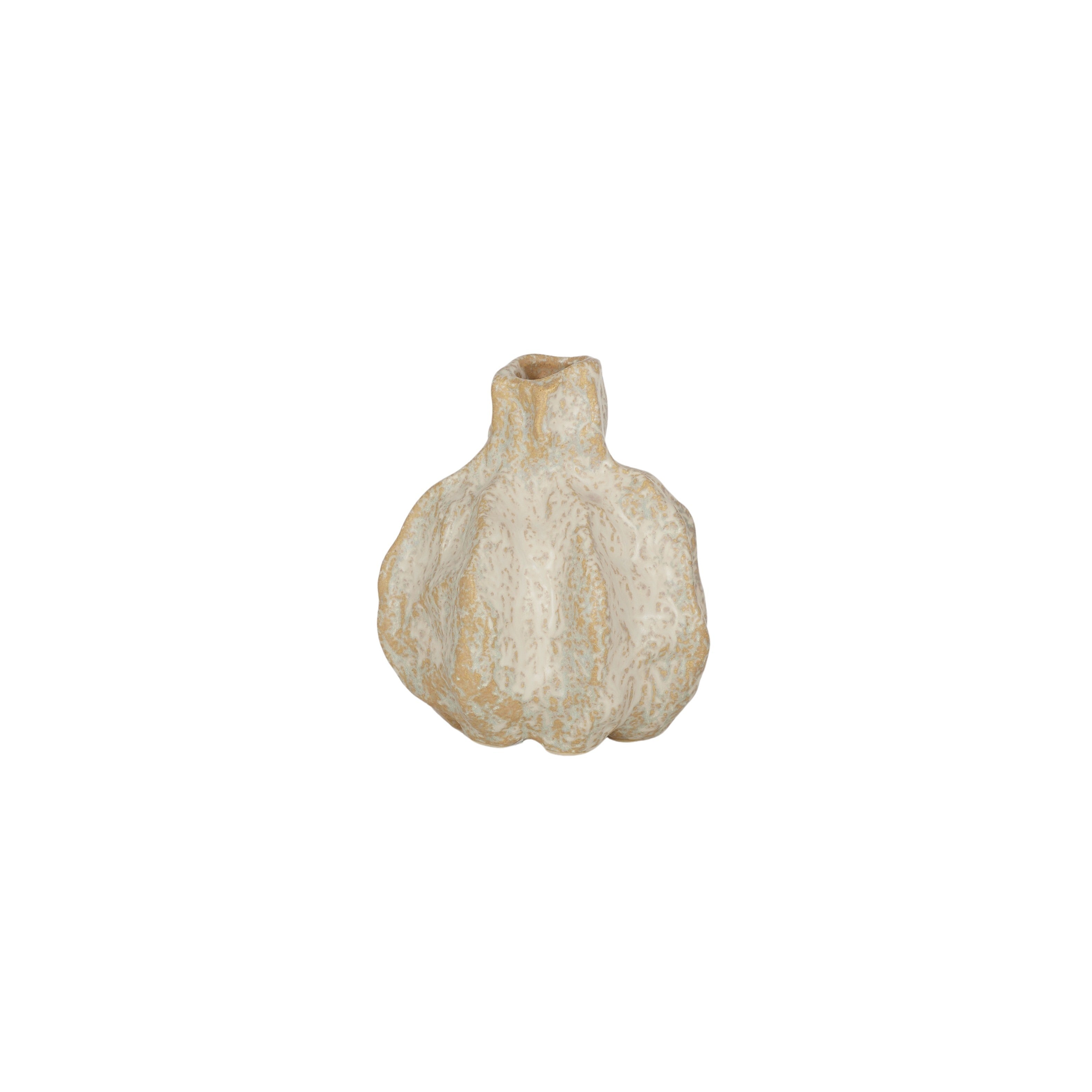 Romi Ceramic Vase 12x12x13.5cm Seafoam-Pots, Planters & Vases-Coast To Coast Home-The Bay Room