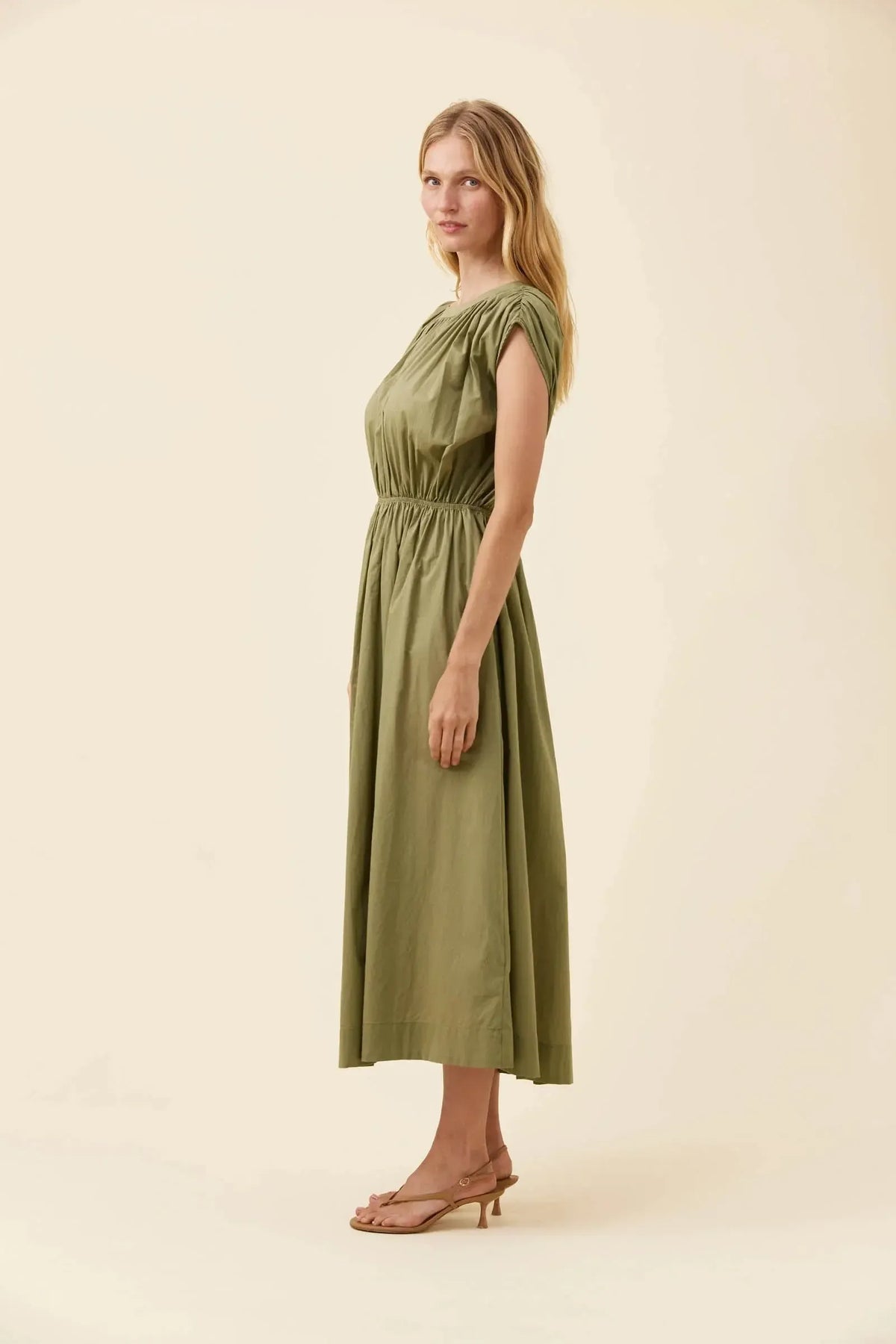 Rosa Reversible Maxi Dress - Sage-Dresses-Isle Of Mine-The Bay Room