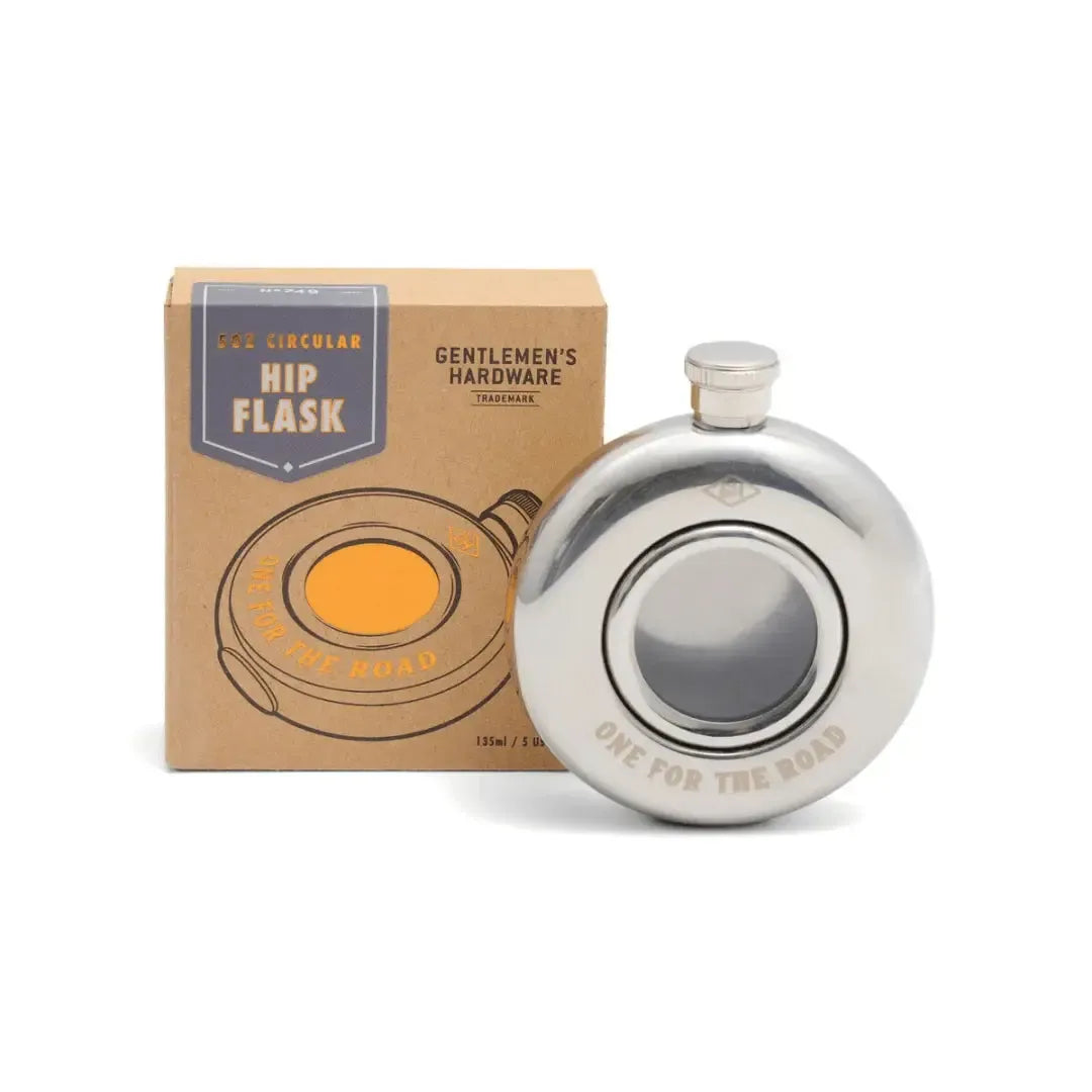 Round Hip Flask-Dining & Entertaining-Designworks Collective-The Bay Room