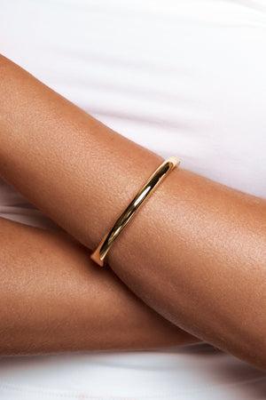 Rowe Gold Bangle-Jewellery-Liberte-The Bay Room