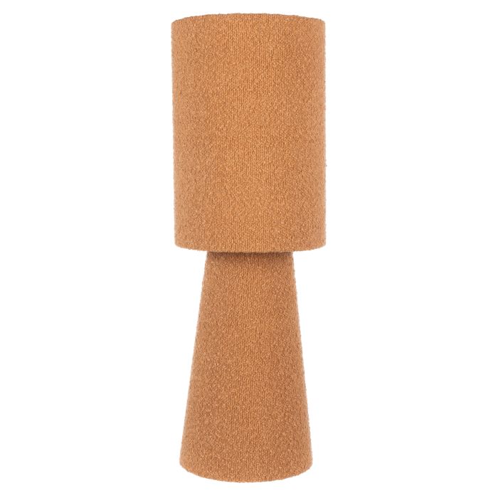 Rowen Boucle Table Lamp 20x20x60cm Rust-Lighting-Amalfi-The Bay Room