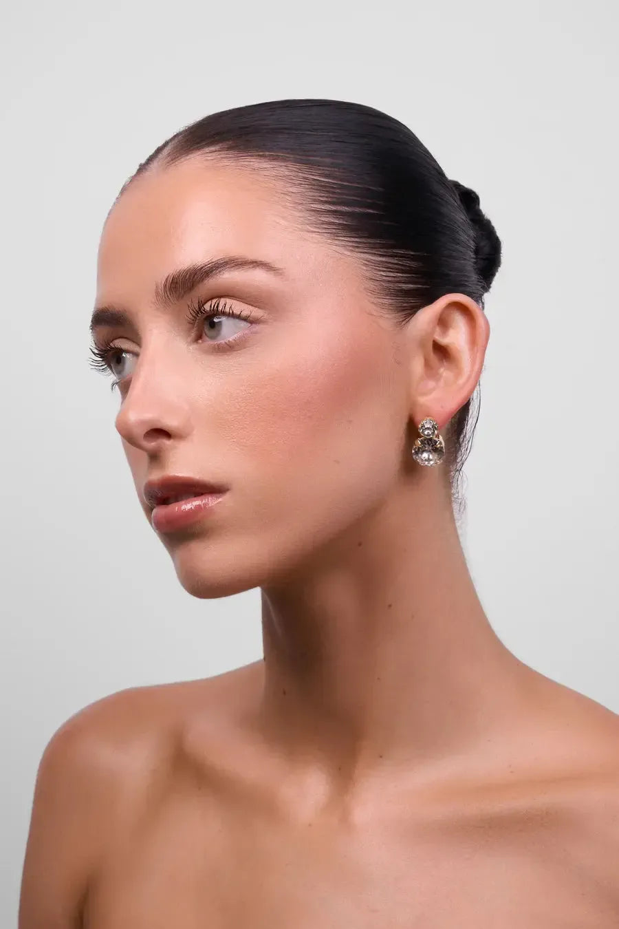 Royal Gold Crystal Earring-Jewellery-Liberte-The Bay Room