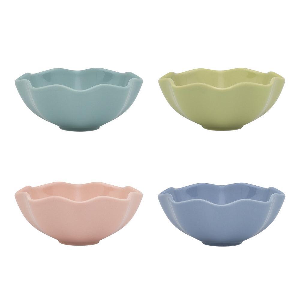 Ruffle Set of 4 Dip Bowls 12cm-Dining & Entertaining-Ecology-The Bay Room