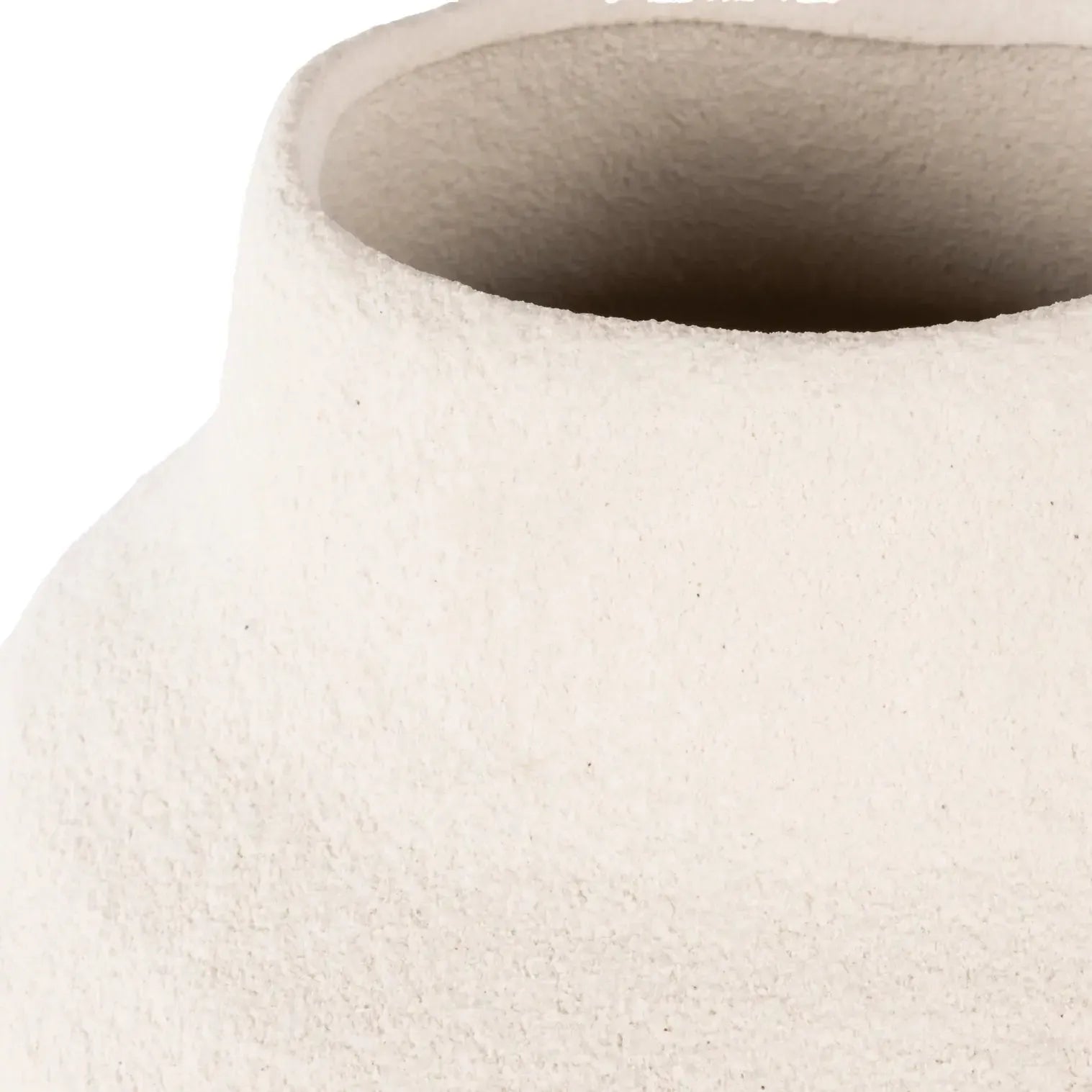 Ryde Vessel 26x26x35cm White-Pots, Planters & Vases-Rogue Home-The Bay Room