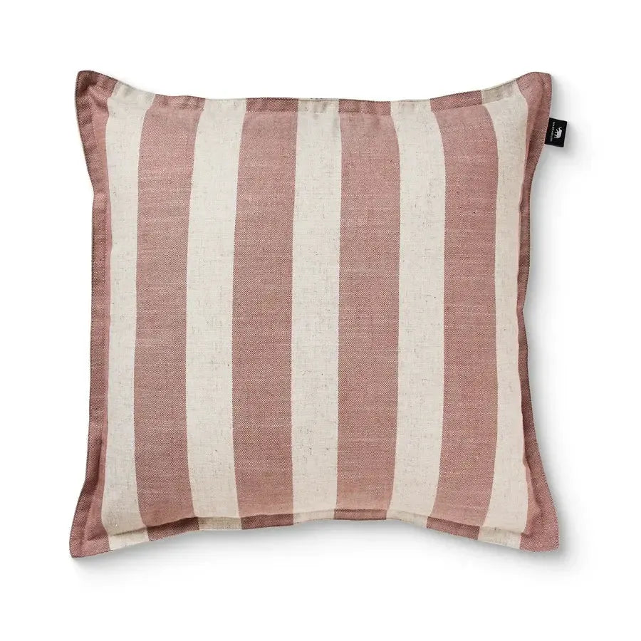 Rye Rosewood Stripe Cushion 50x50cm