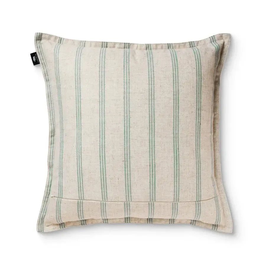 Rye Spruce Stripe Cushion 50x50cm-Soft Furnishings-Madras Link-The Bay Room