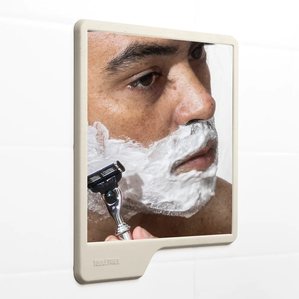 The Oliver Shower Mirror - Sand