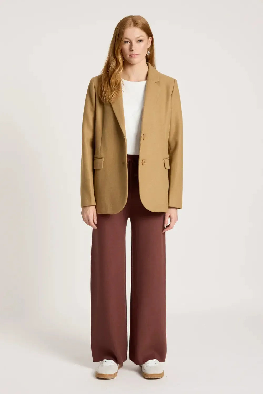 Sable Blazer - Mocha-Jackets, Coats & Vests-Eb & Ive-The Bay Room