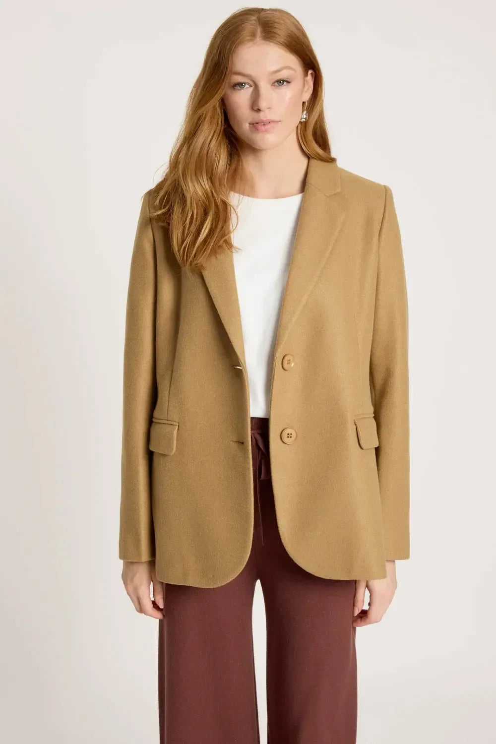 Sable Blazer - Mocha-Jackets, Coats & Vests-Eb & Ive-The Bay Room