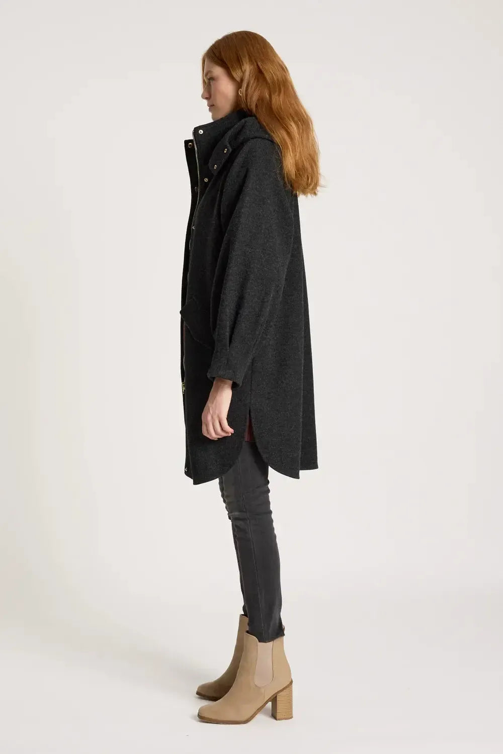 Sable Hood Jacket - Char-Jackets, Coats & Vests-Eb & Ive-The Bay Room