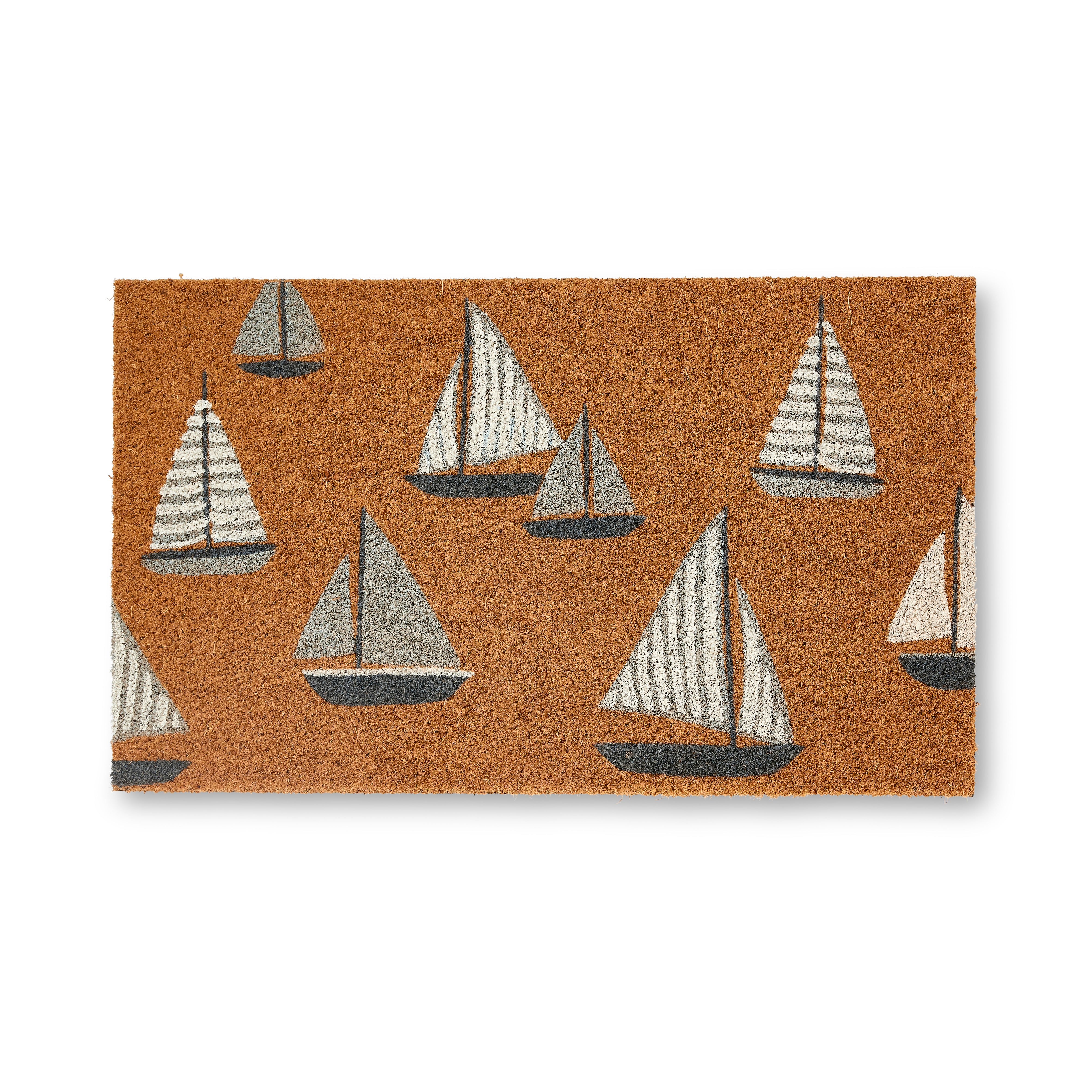 Sailing Boats Doormat 45x75cm-Floor Rugs & Doormats-Madras Link-The Bay Room