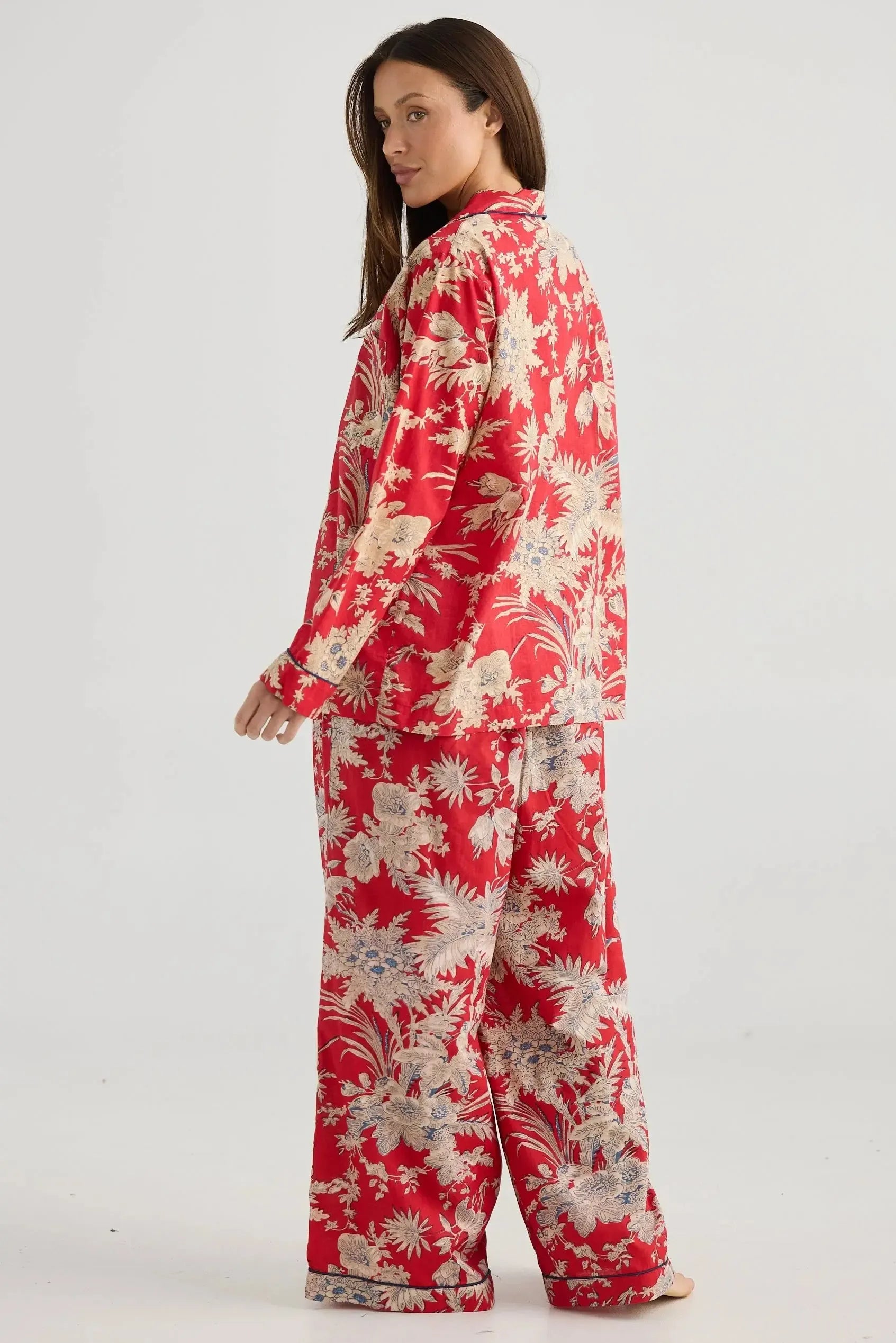 Salutation Pyjama Set - City Palace-Sleepwear & Robes-Holiday-The Bay Room