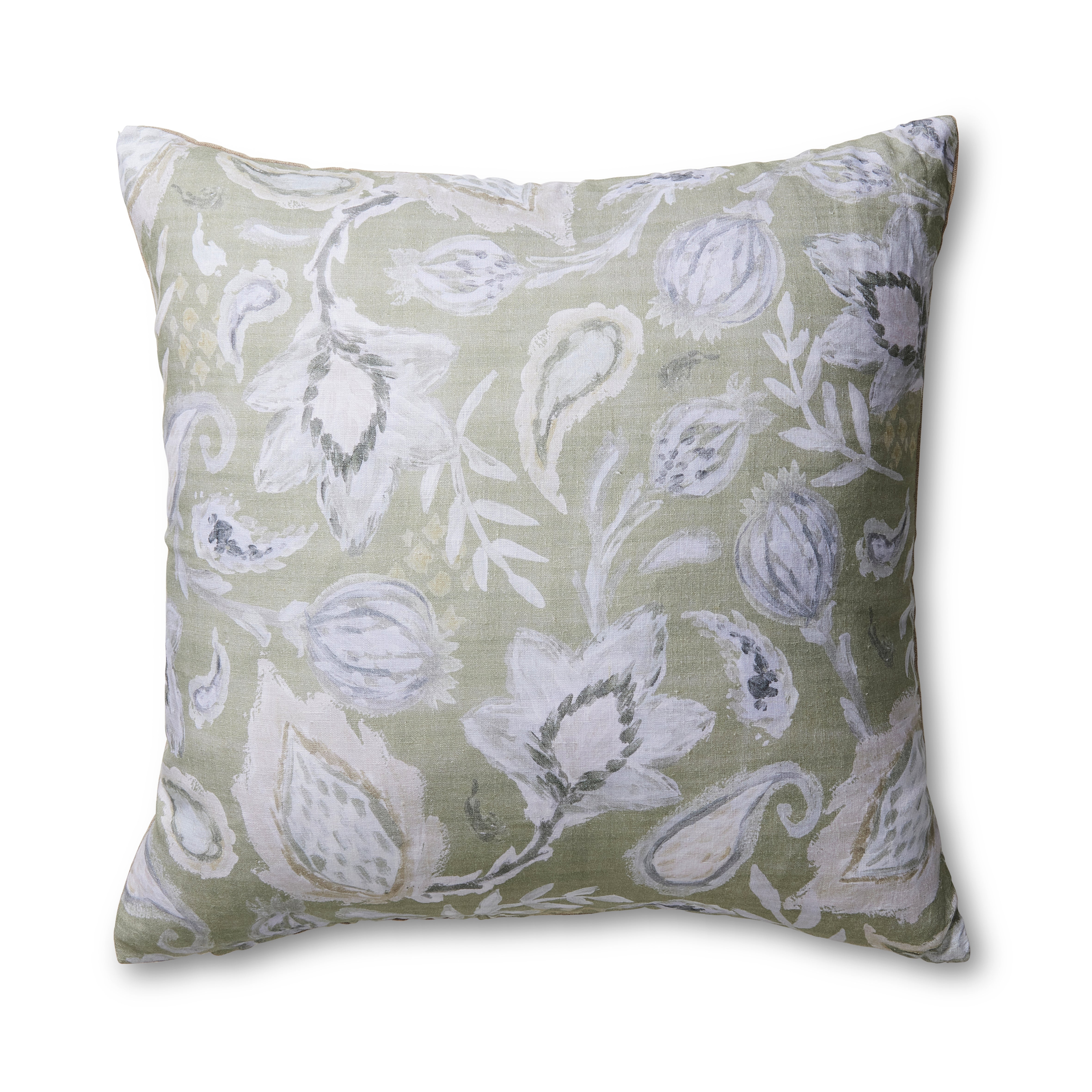 Samson Moss Cushion 55cm-Soft Furnishings-Madras Link-The Bay Room