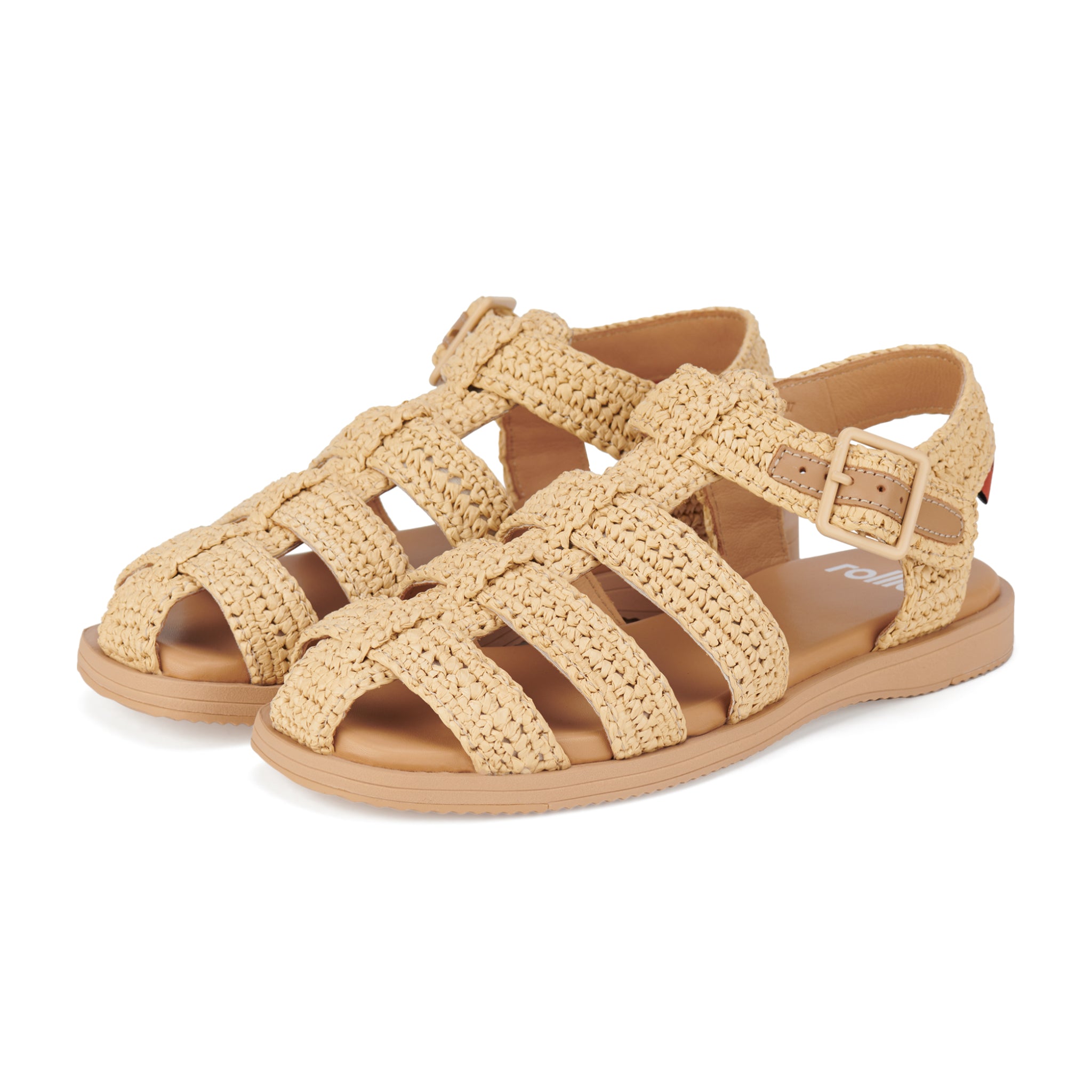 Sandal Fisherman Weave Tan-Footwear-Rollie-The Bay Room